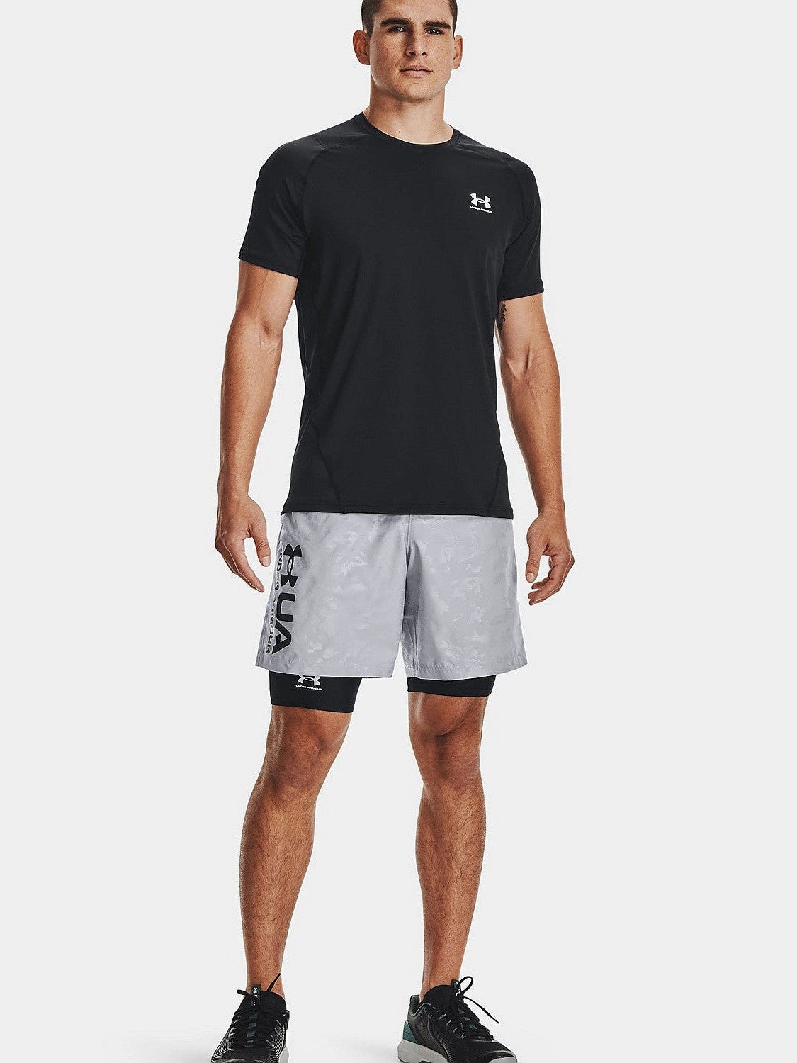 HeatGear Armour Long Shorts Wedges Seamless construction