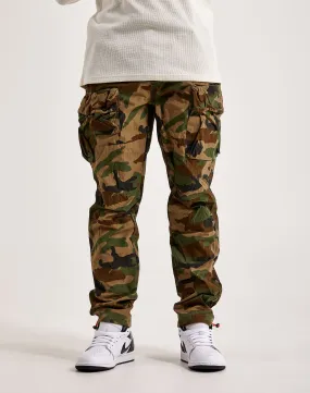 Smoke Rise Utility Peach Nylon Cargo Pants Street Glow