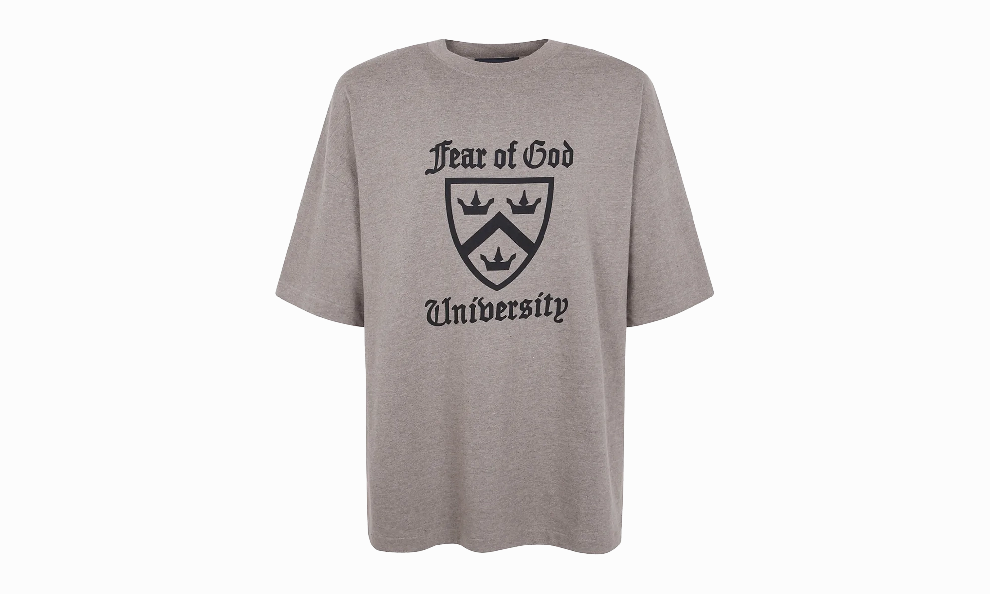 Heavy Crewneck Short sleeve tee "Heather Grey" Dream Core New Day