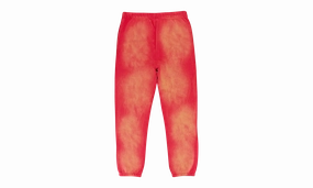 HEAVY DRY FLEECE SWEATPANTS "Red"