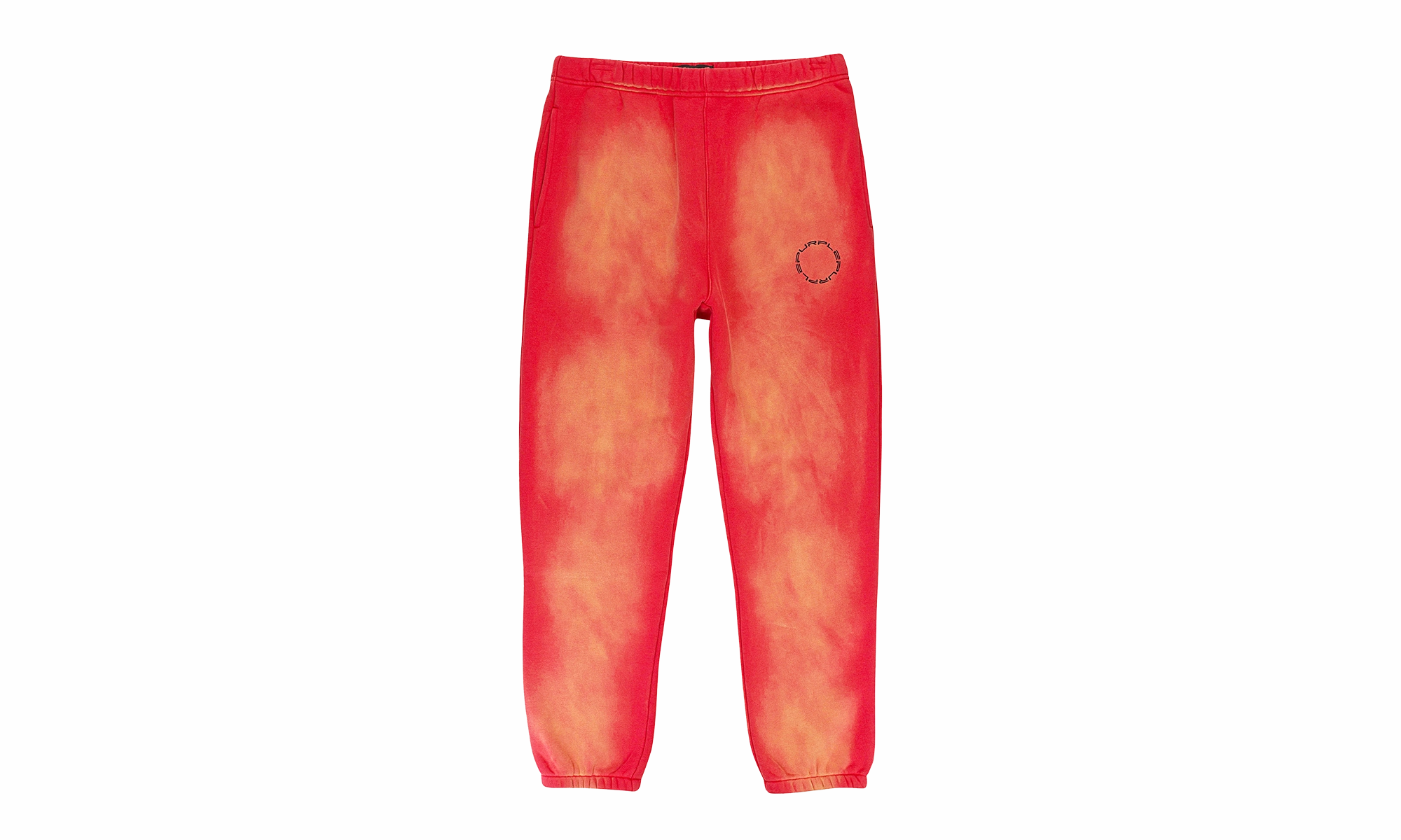 HEAVY DRY FLEECE SWEATPANTS "Red"