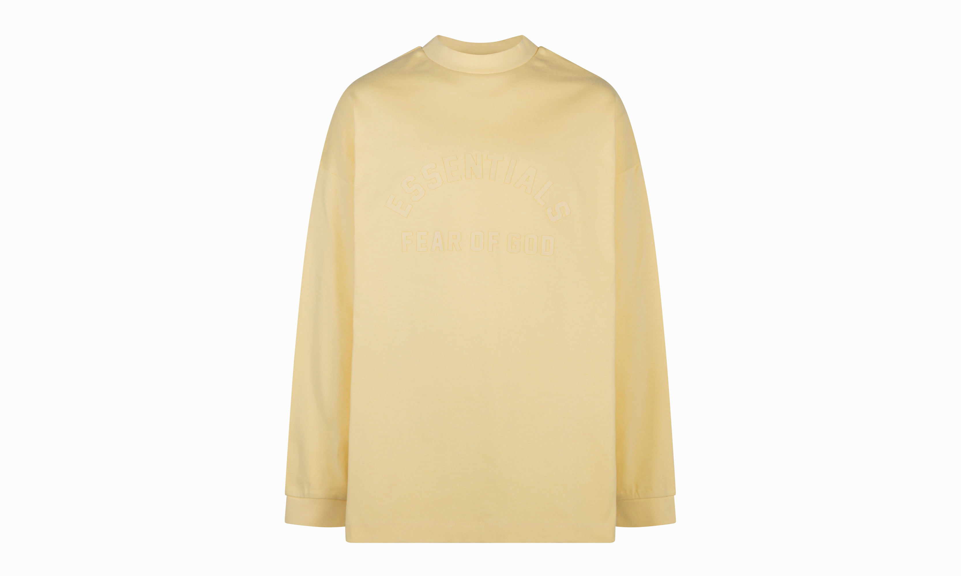 HEAVY JERSEY LS TEE "GARDEN YELLOW" HypoallergenicFabric Fantasy Glow