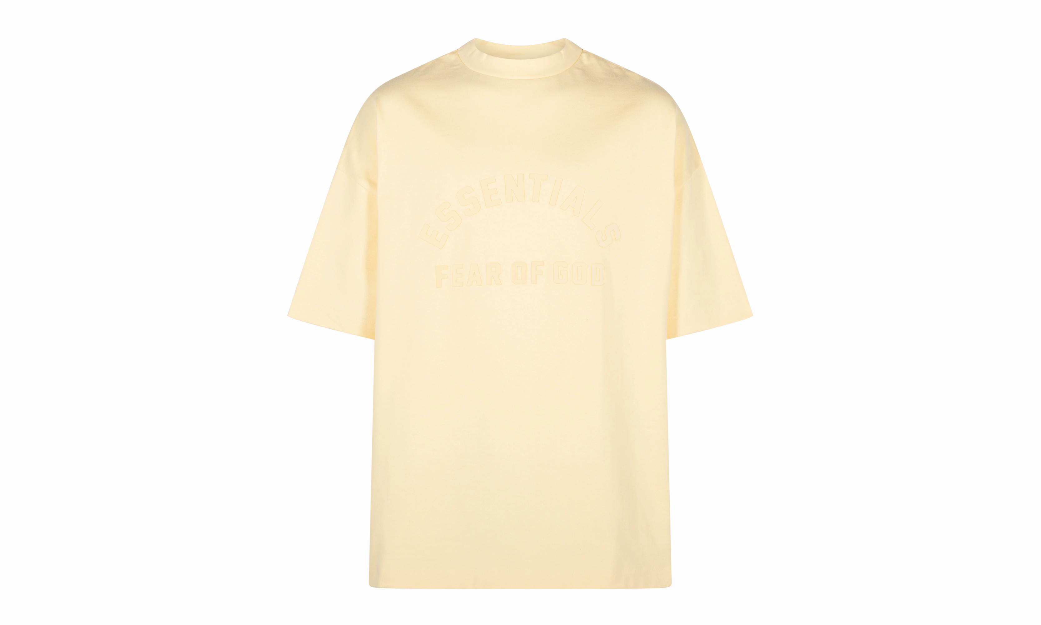 Chic Edge ElasticFree Cuffs HEAVY JERSEY SS TEE "GARDEN YELLOW"