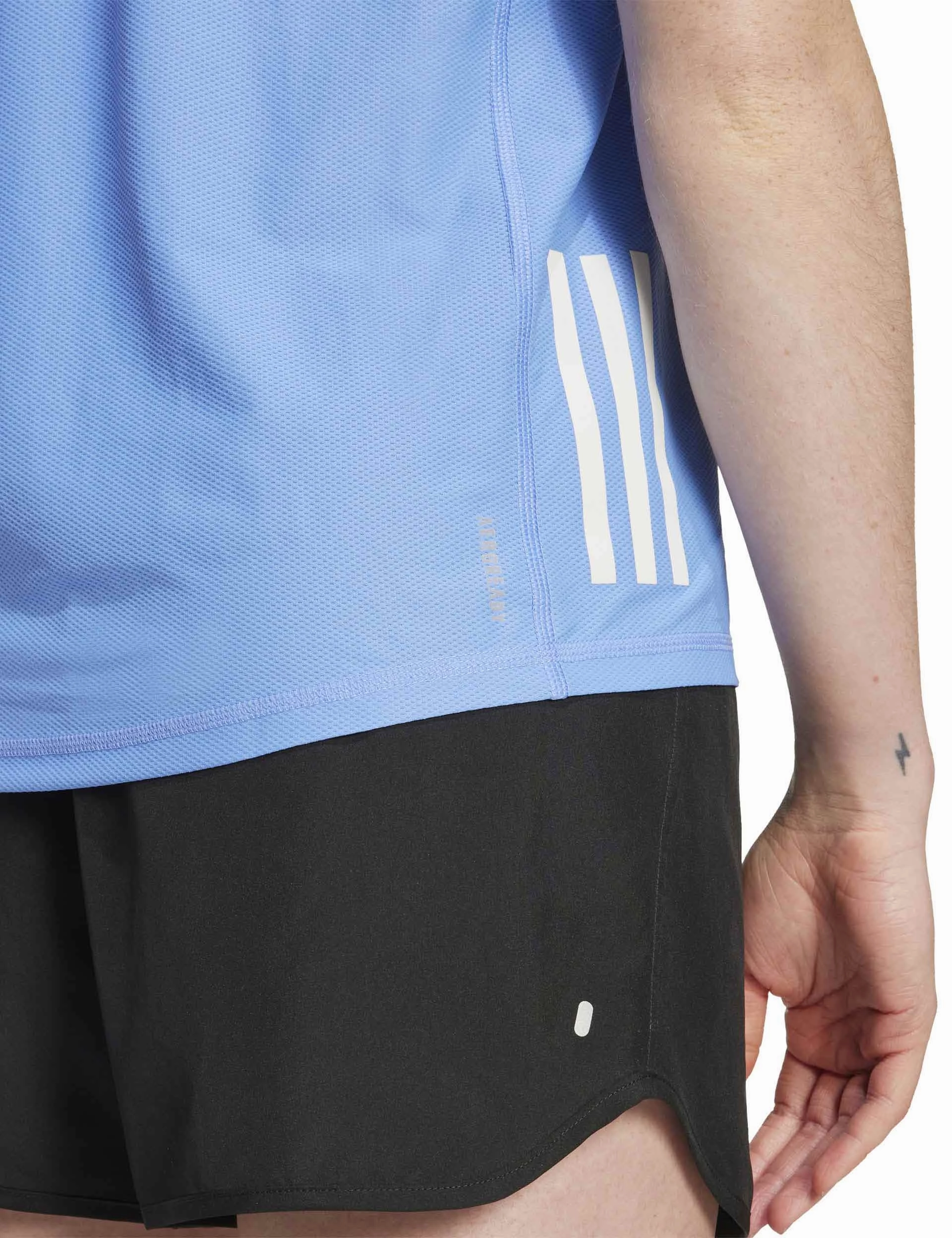 non conventional weapons Own The Run Tank Top - Blue Fusion