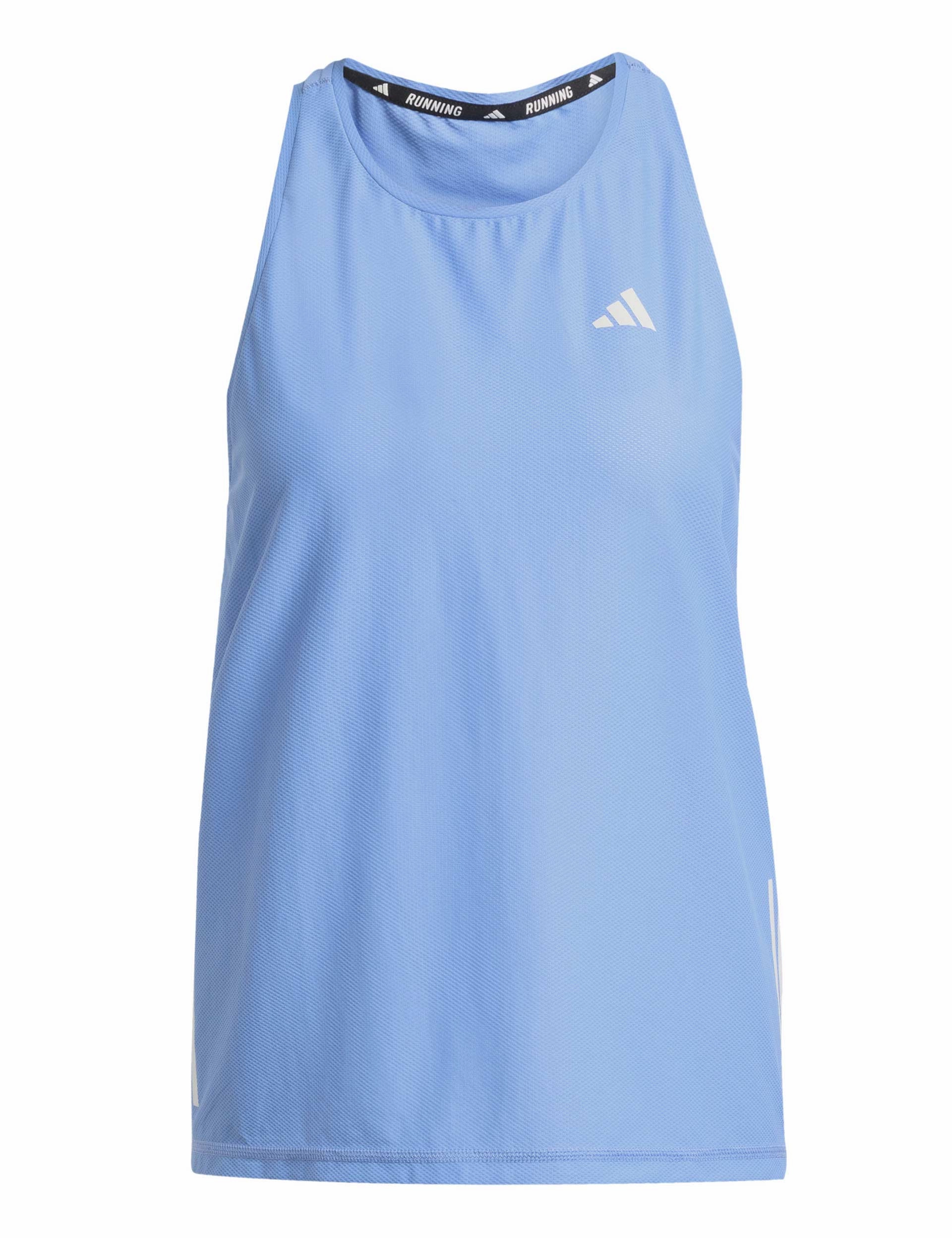 Advanced Moisture Management Own The Run Tank Top - Blue Fusion