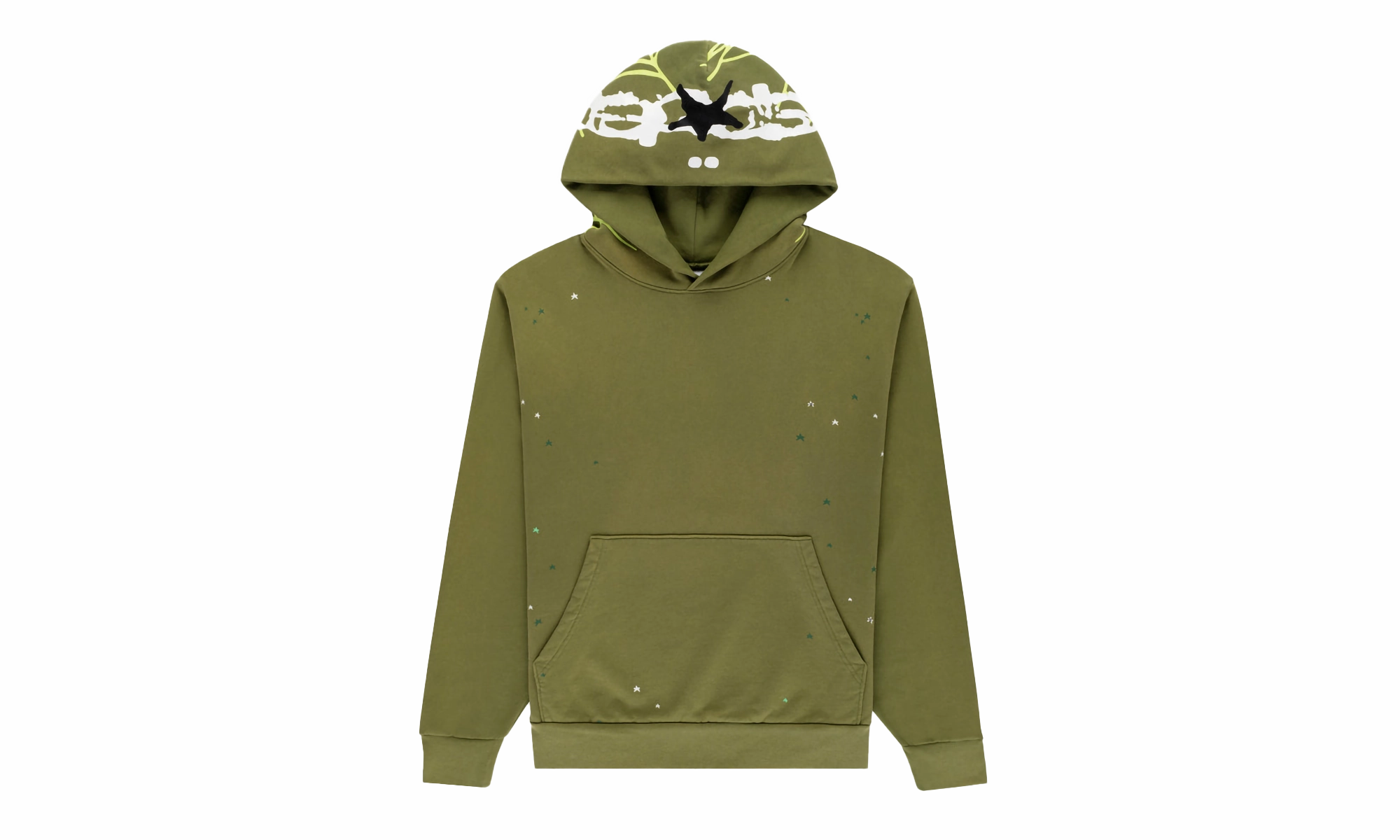 HEAVY WEB HOODIE "Olive"
