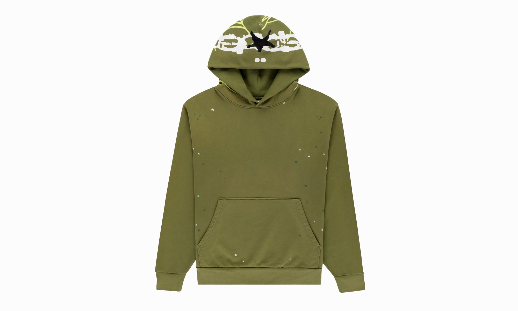 HEAVY WEB HOODIE "Olive"
