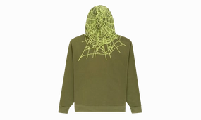 HEAVY WEB HOODIE "Olive"