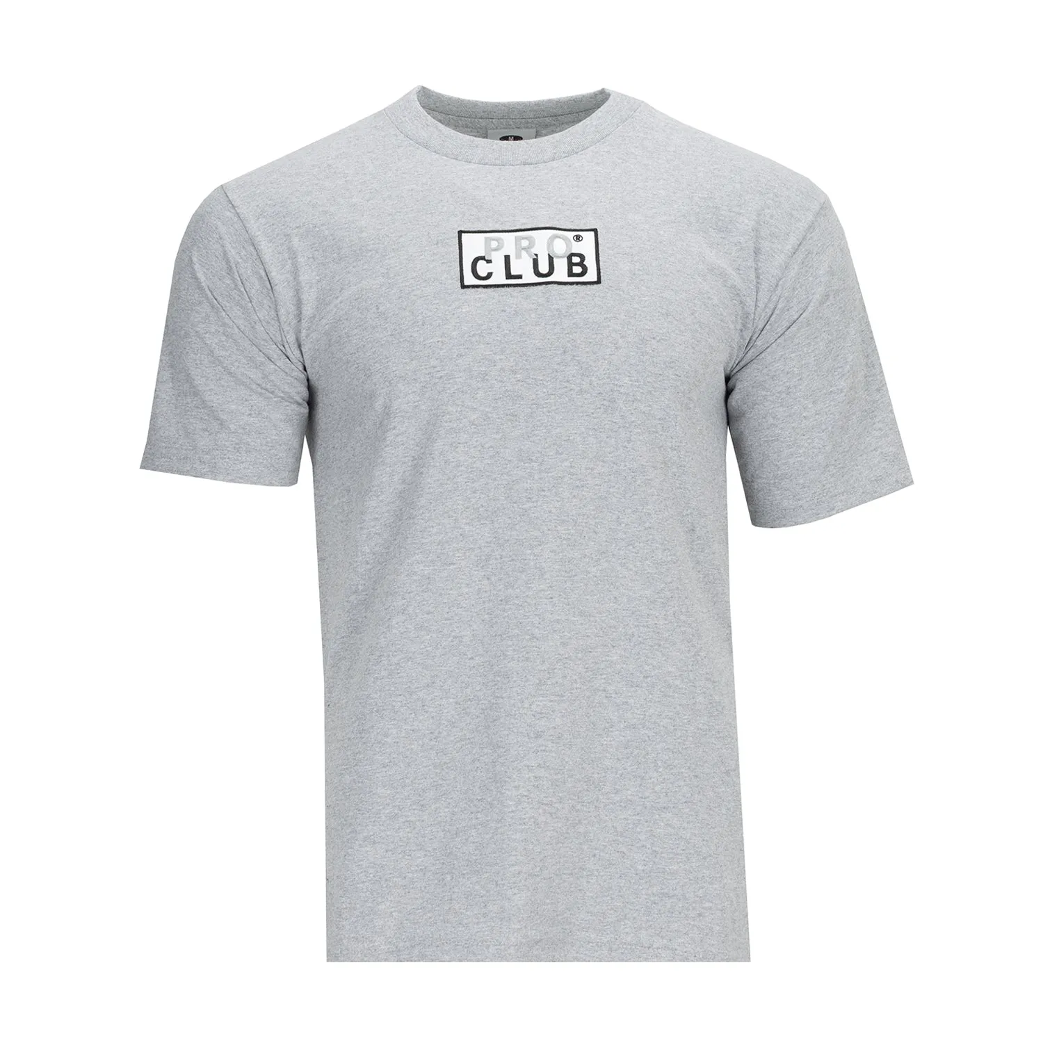 Heavyweight Embroidered Box Logo Tee - Mens ButterySoftTexture AntiOdor Fabric