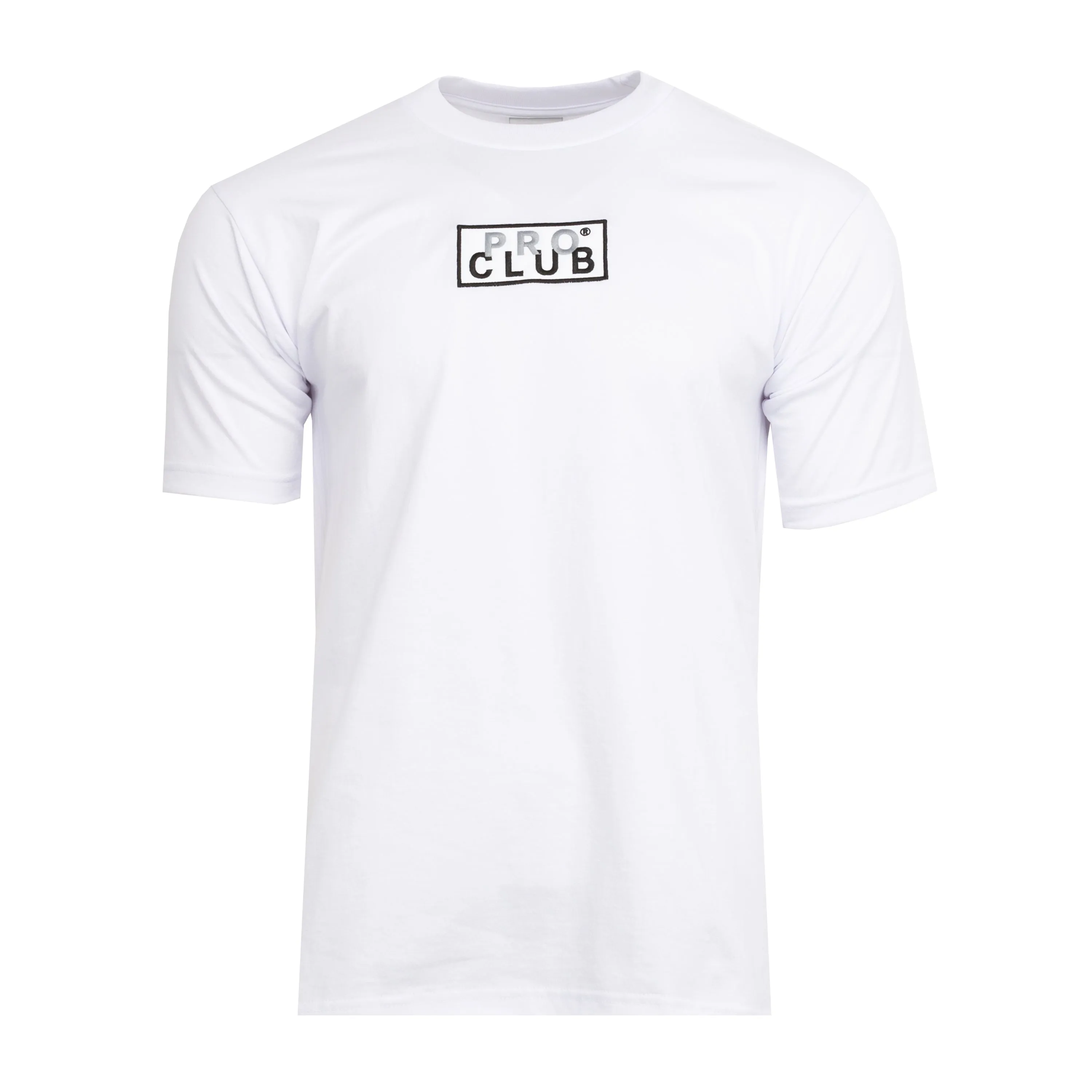 Heavyweight Embroidered Box Logo Tee - Mens ErgonomicCut TemperatureRegulating