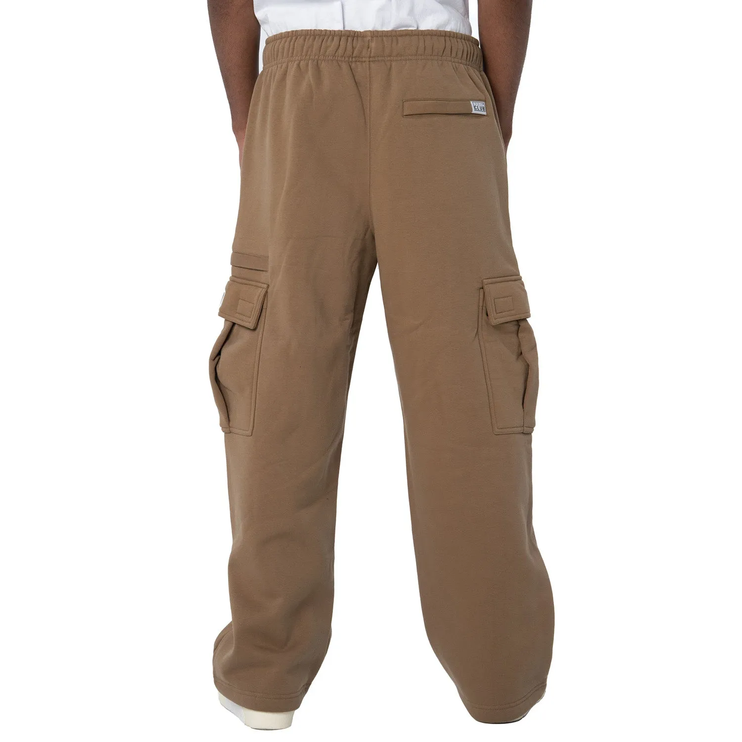 SoftenedEdges QuickDry Material Heavyweight Open Hem Cargo Sweatpant - Mens