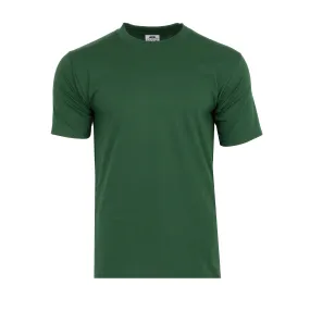 Heavyweight Solid Crew Neck - Mens Sharp Cut NonRestrictive Cut