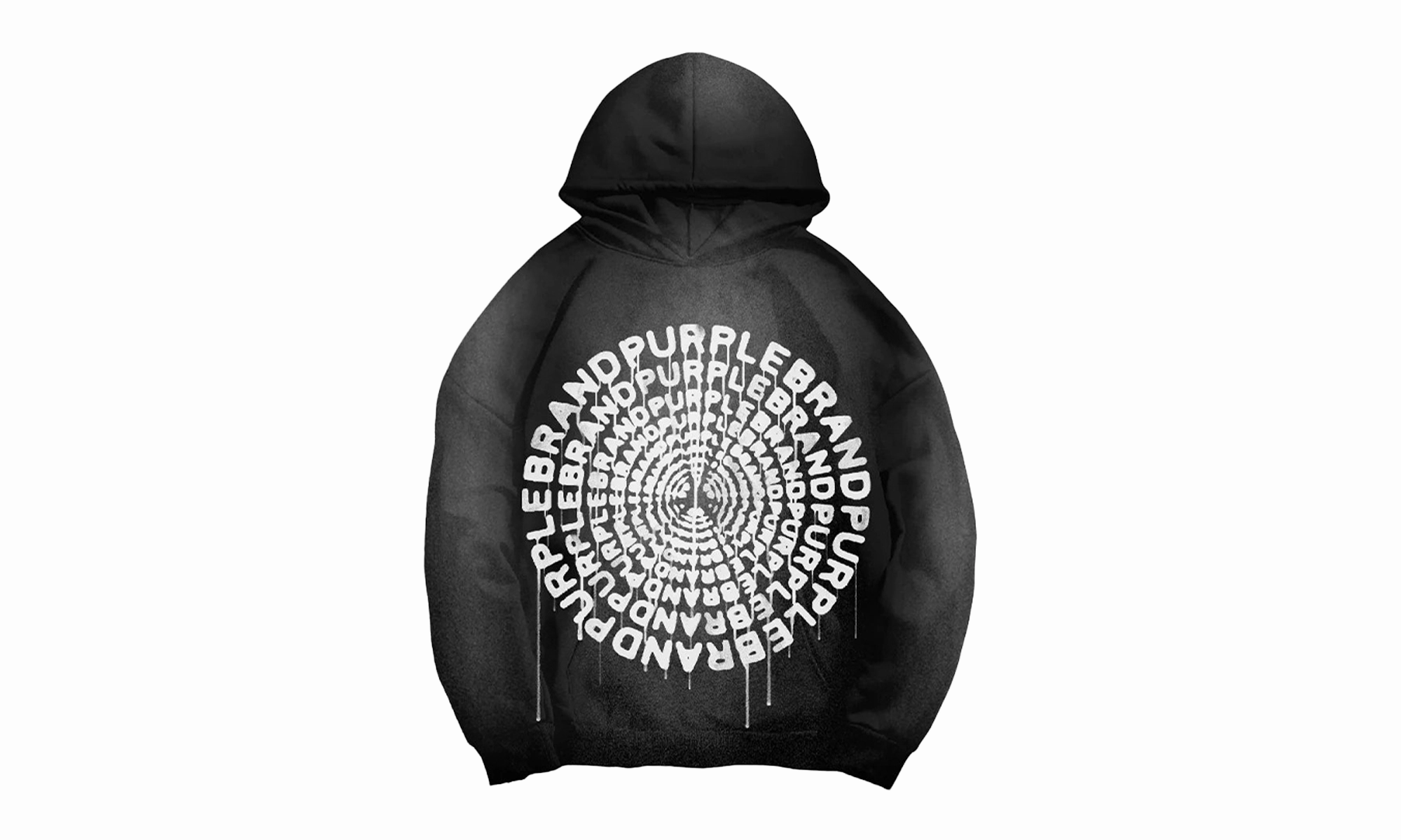 Heavyweight Fleece Pullover Graphic Hoodie 'Black' "Black"