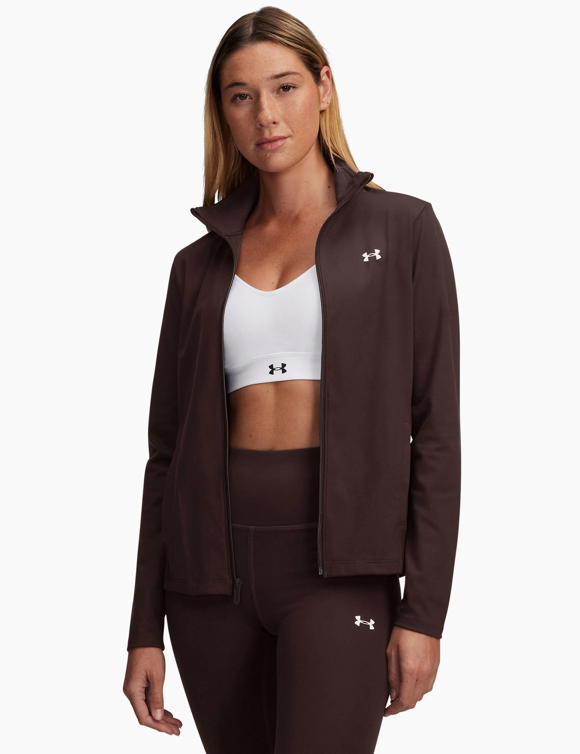 Motion Jacket - Brown Obsidian/White DetachableLining Leather Bits
