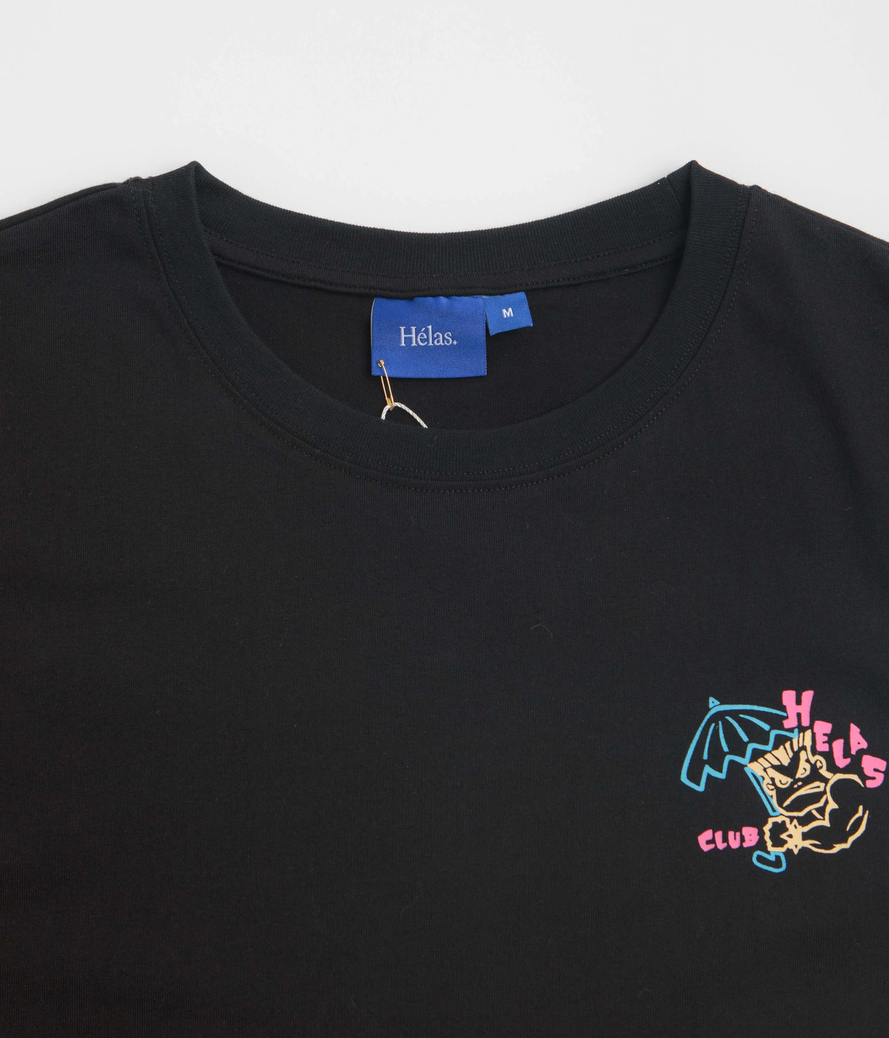 beach scene Helas Bad T-Shirt - Black