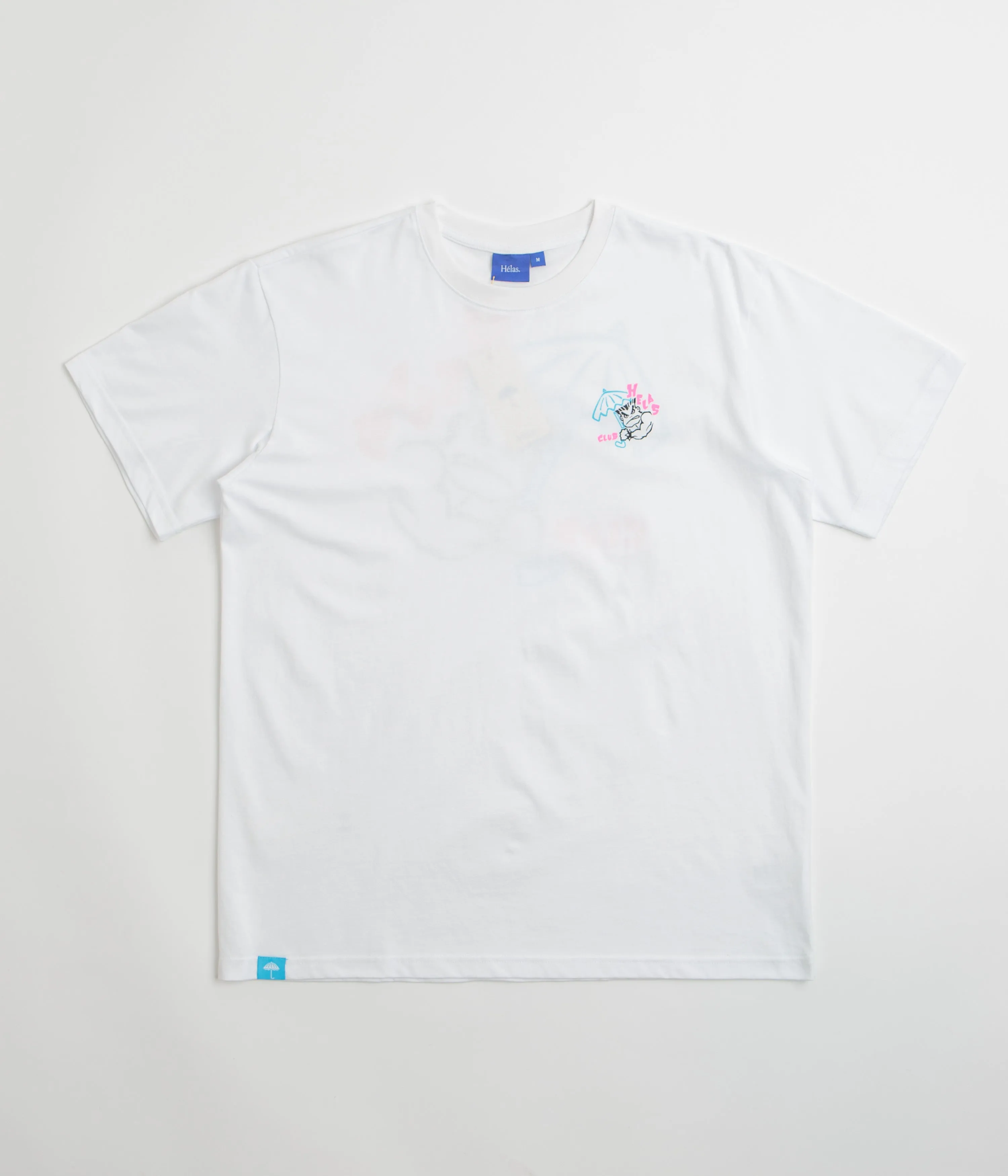 Helas Bad T-Shirt - White camping event skiing event