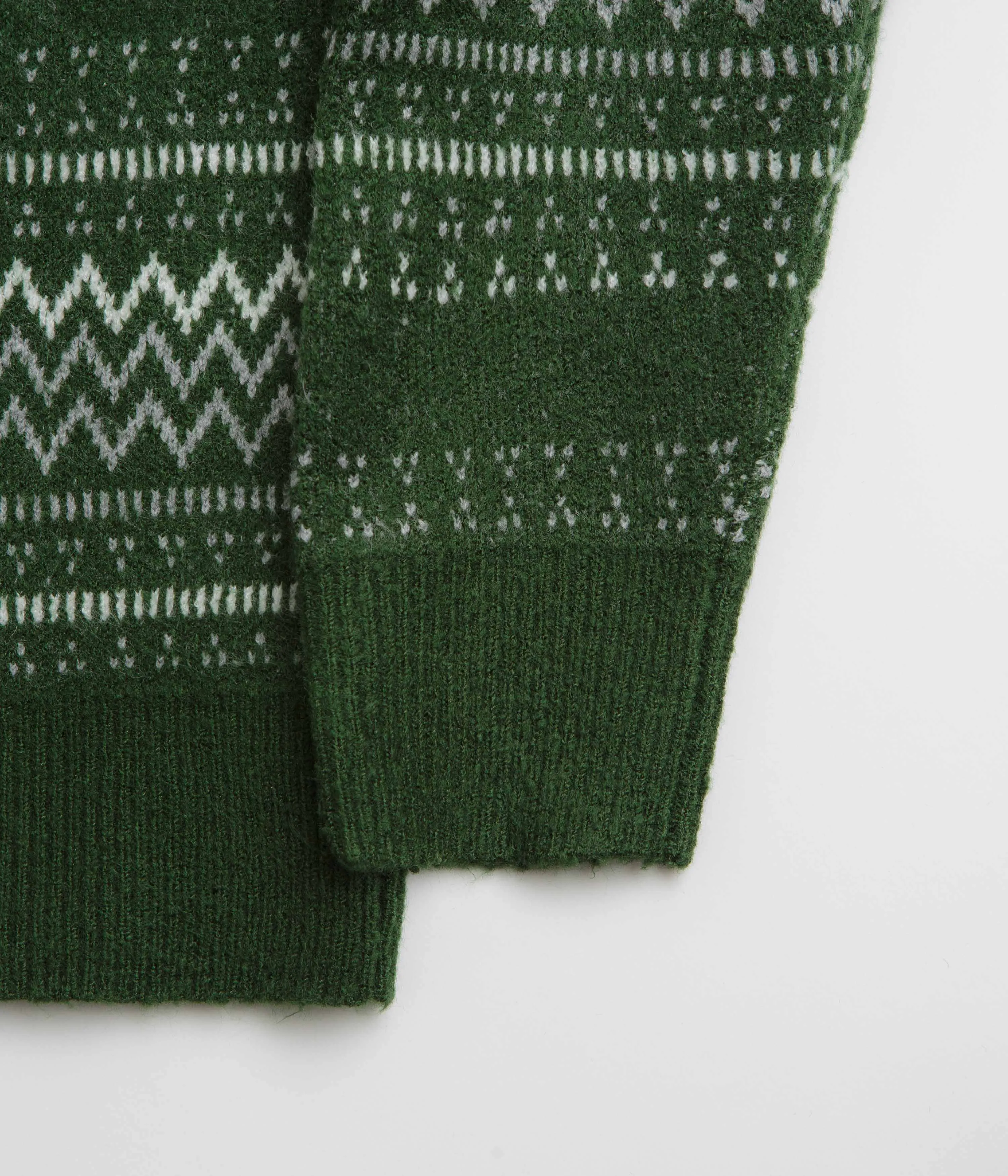 sunny day wear Urban Relaxed Helas Chalet Crewneck Sweatshirt - Green