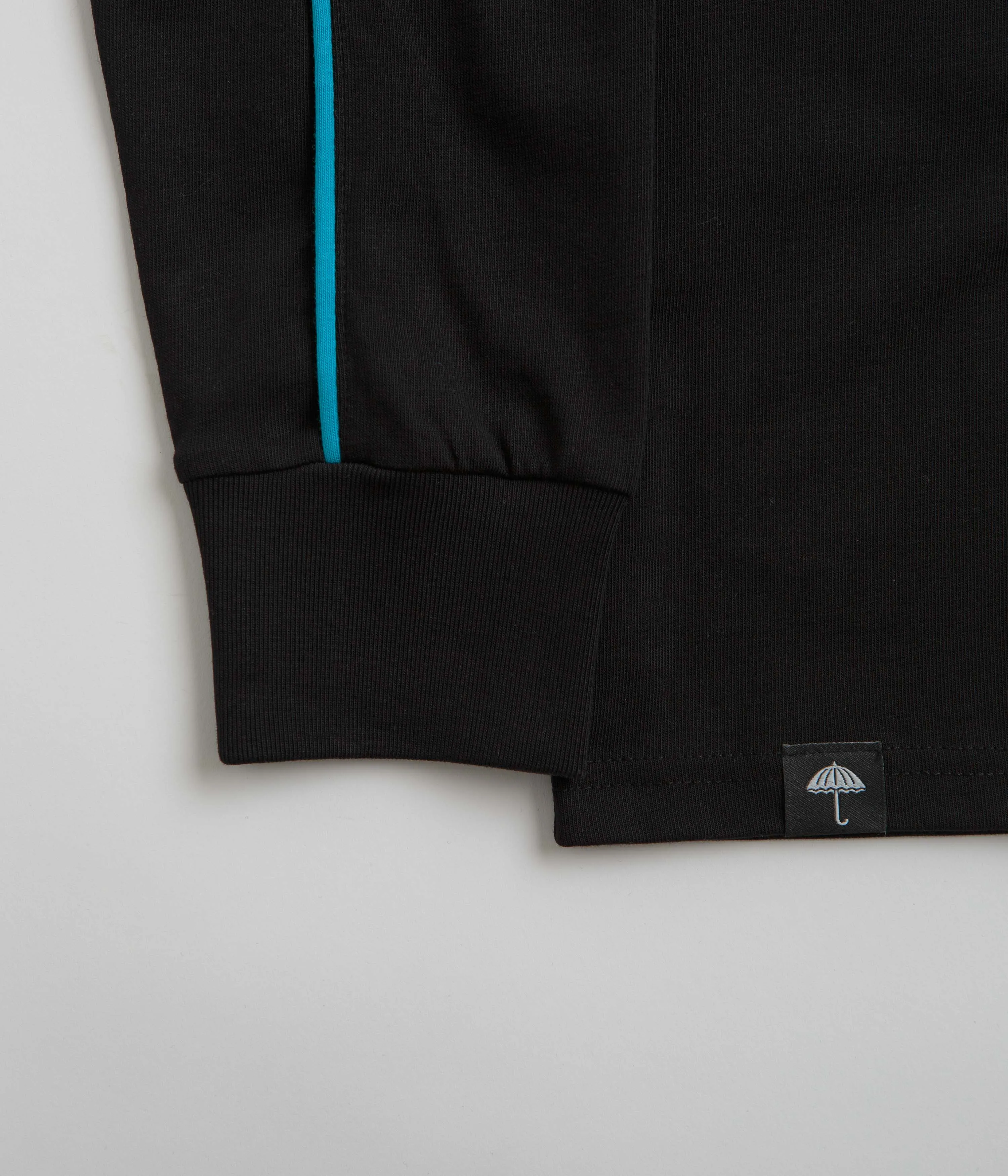 Layering Piece Helas Line Long Sleeve T-Shirt - Black