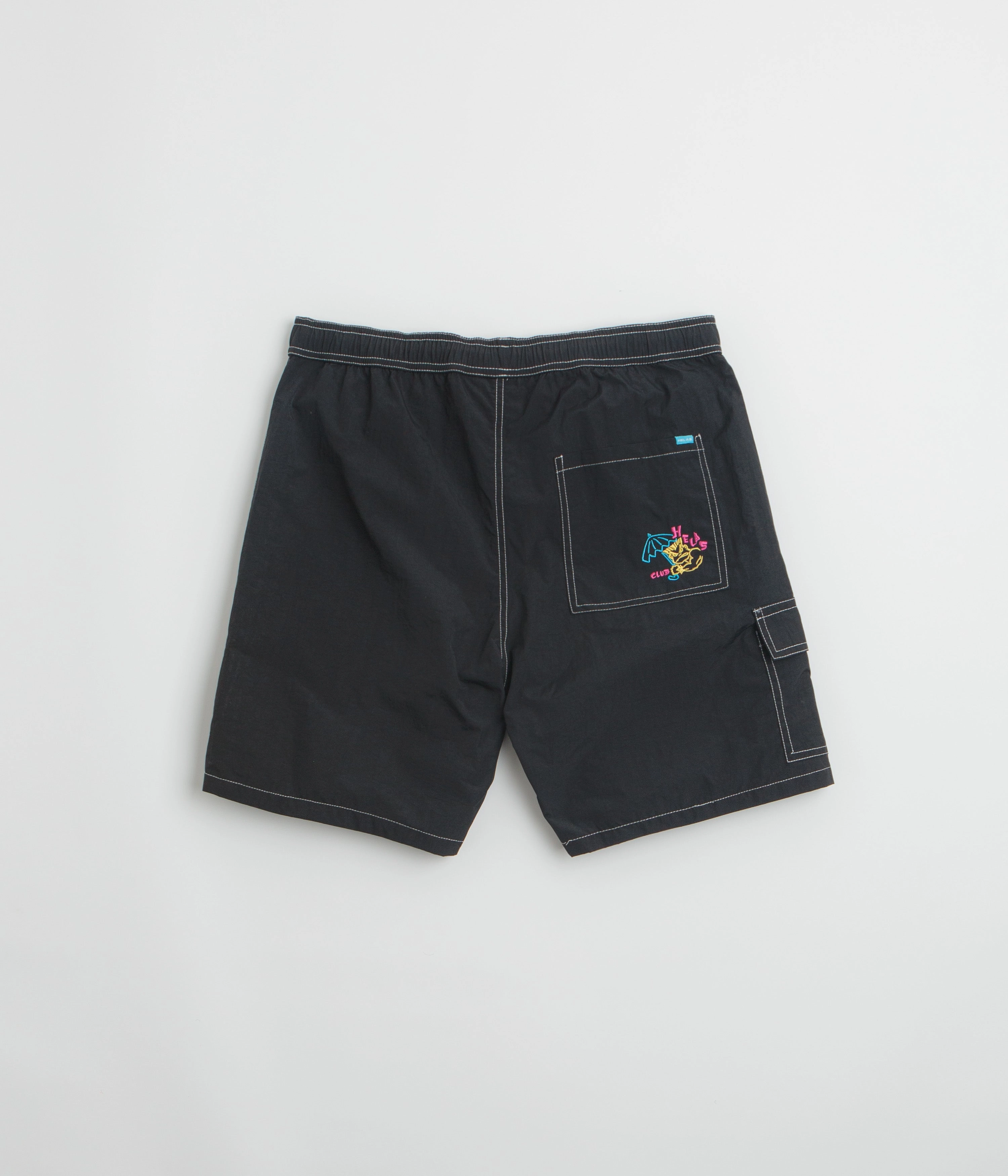 comfortable attire light feel Helas Bad Shorts - Black