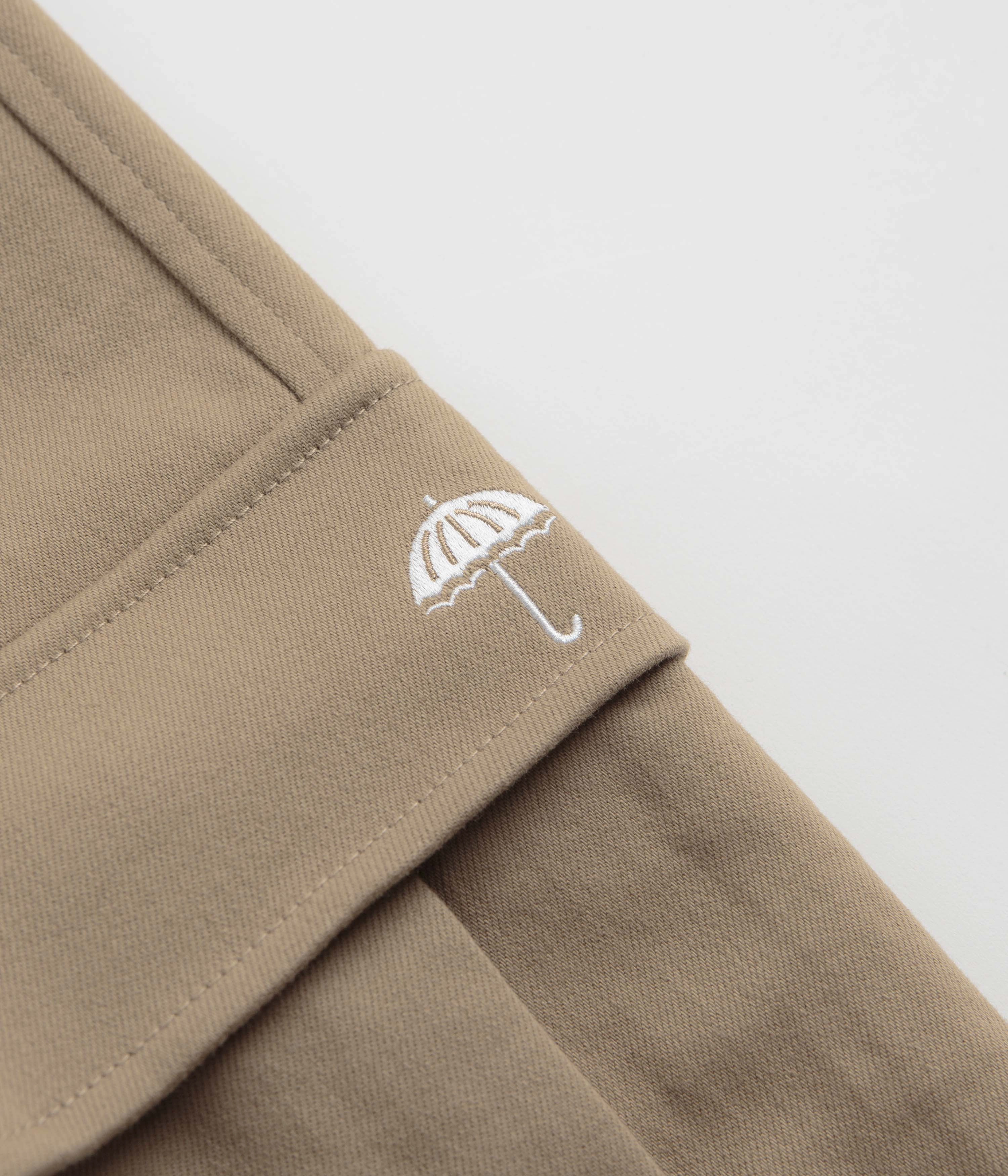 Helas Buck Cargo Pants - Beige Double Stitched Everyday Comfort