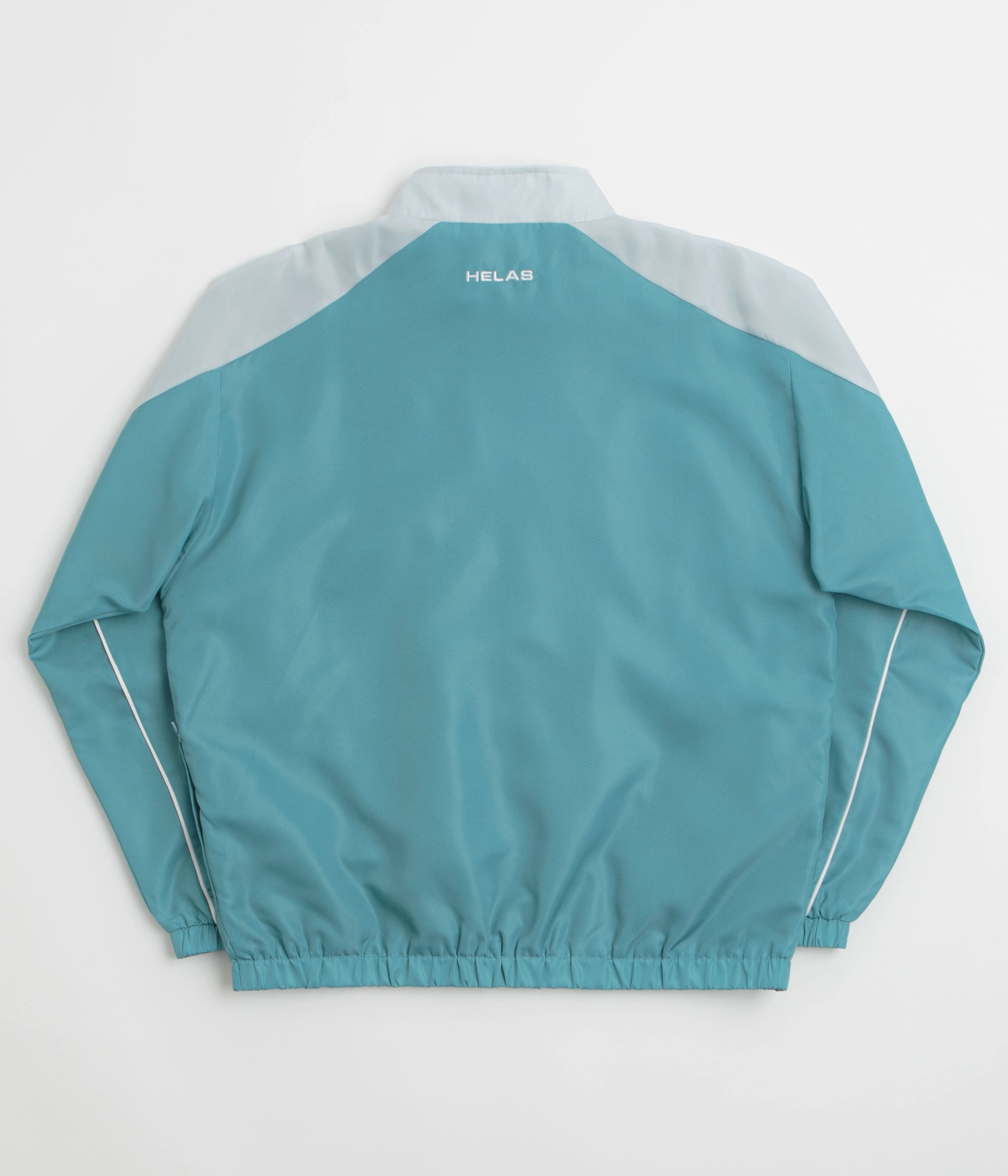 petite size Durable Zippers Helas Compete Tracksuit Jacket - Grey / Blue