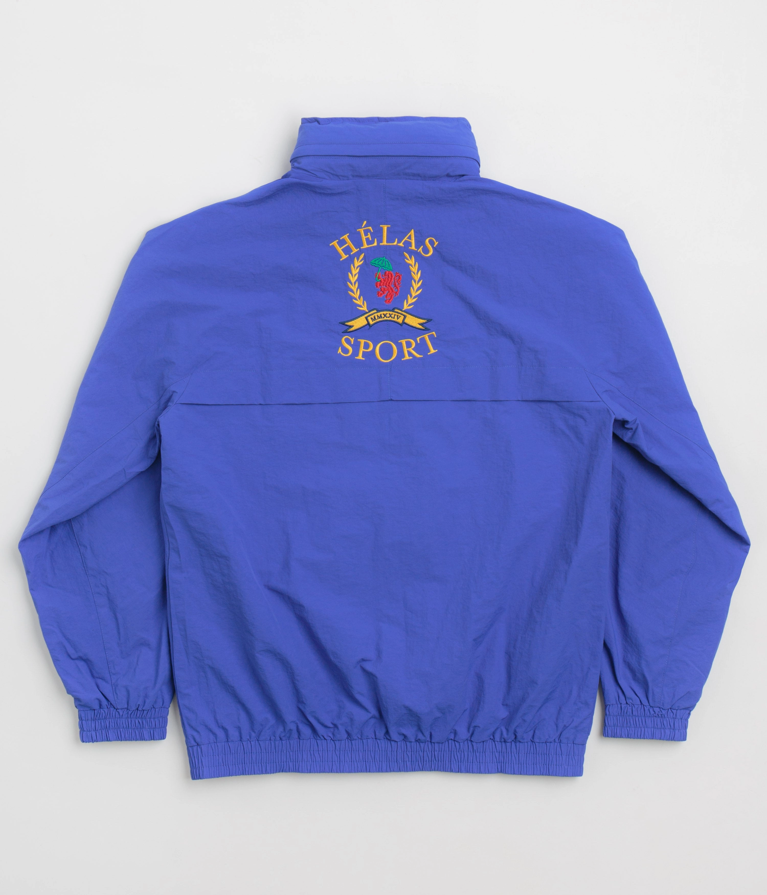 Art Insulated Lining Helas Helas Sport Tracksuit Jacket - Blue