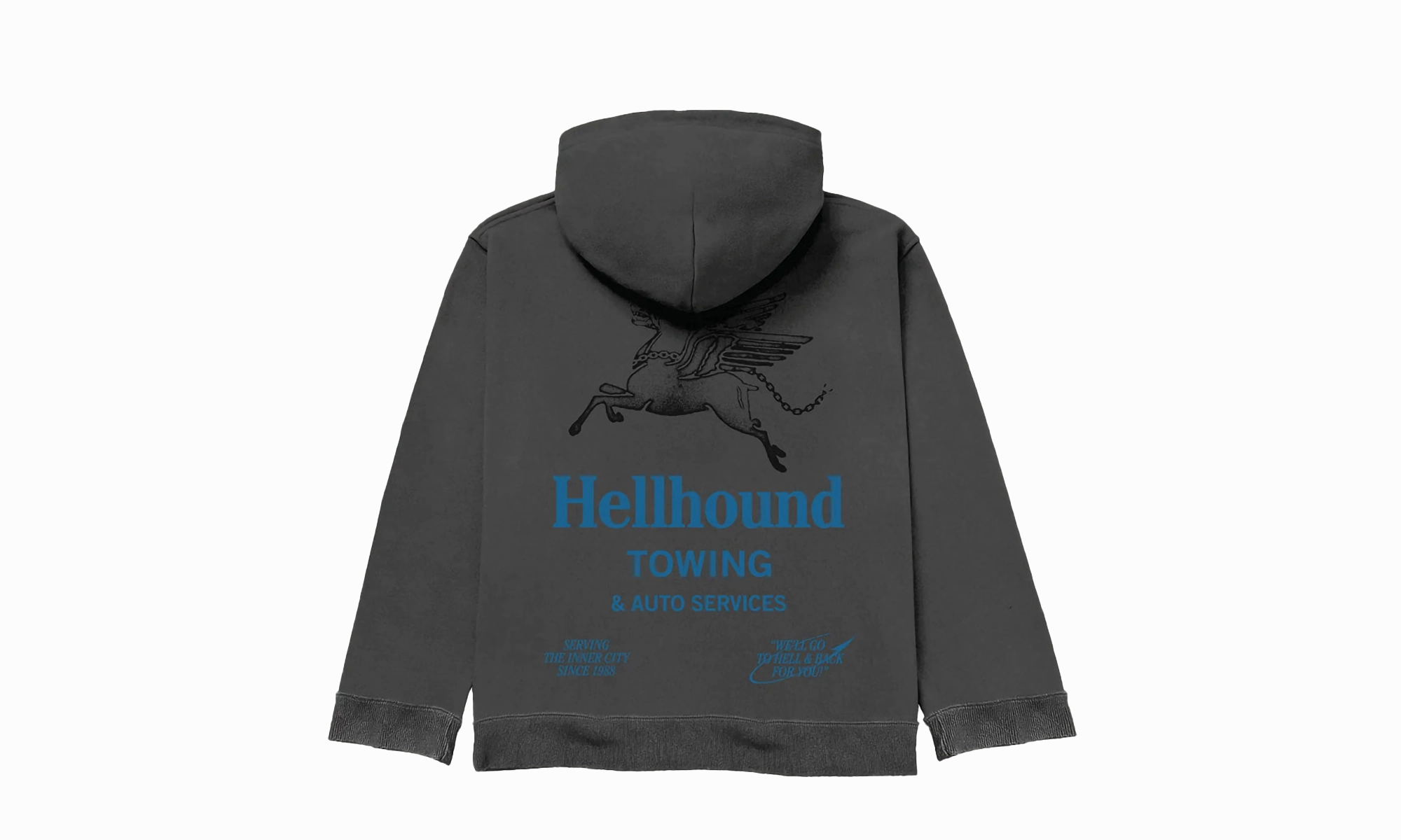 HellHound Towing Pullover Hoodie "Black"