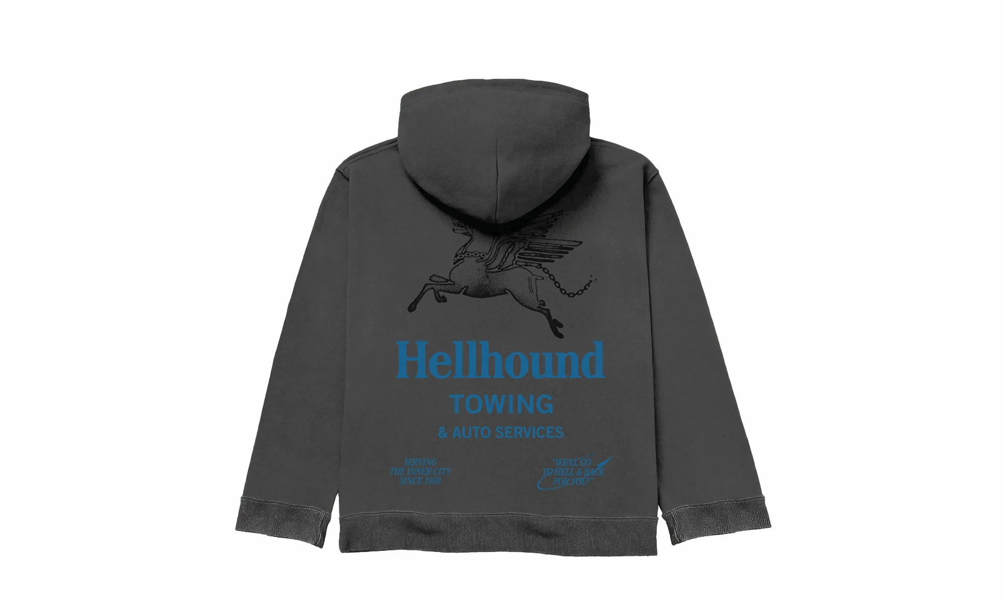 HellHound Towing Pullover Hoodie "Black"