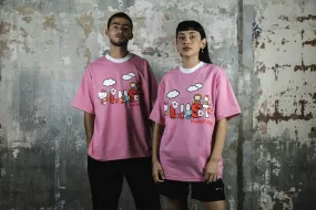 Organic Cotton Fiber MoistureWicking Hello Kitty x Lust Kitty & Friends Tee