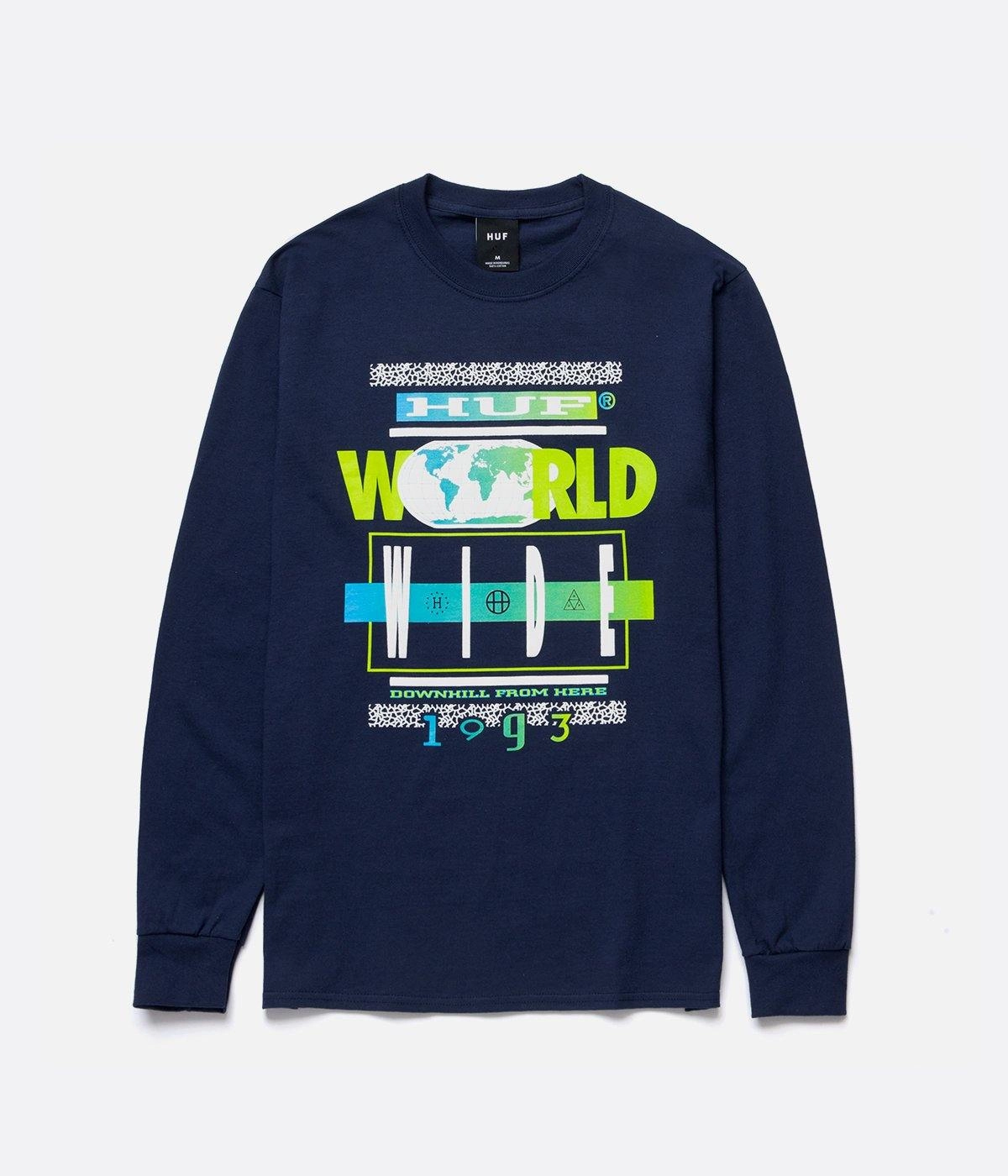 Huf 93 Tour L/S Tee Round Collar