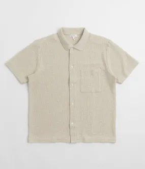 Norse Projects Gustav Crochet Shirt - Oatmeal Sleepwear family gathering