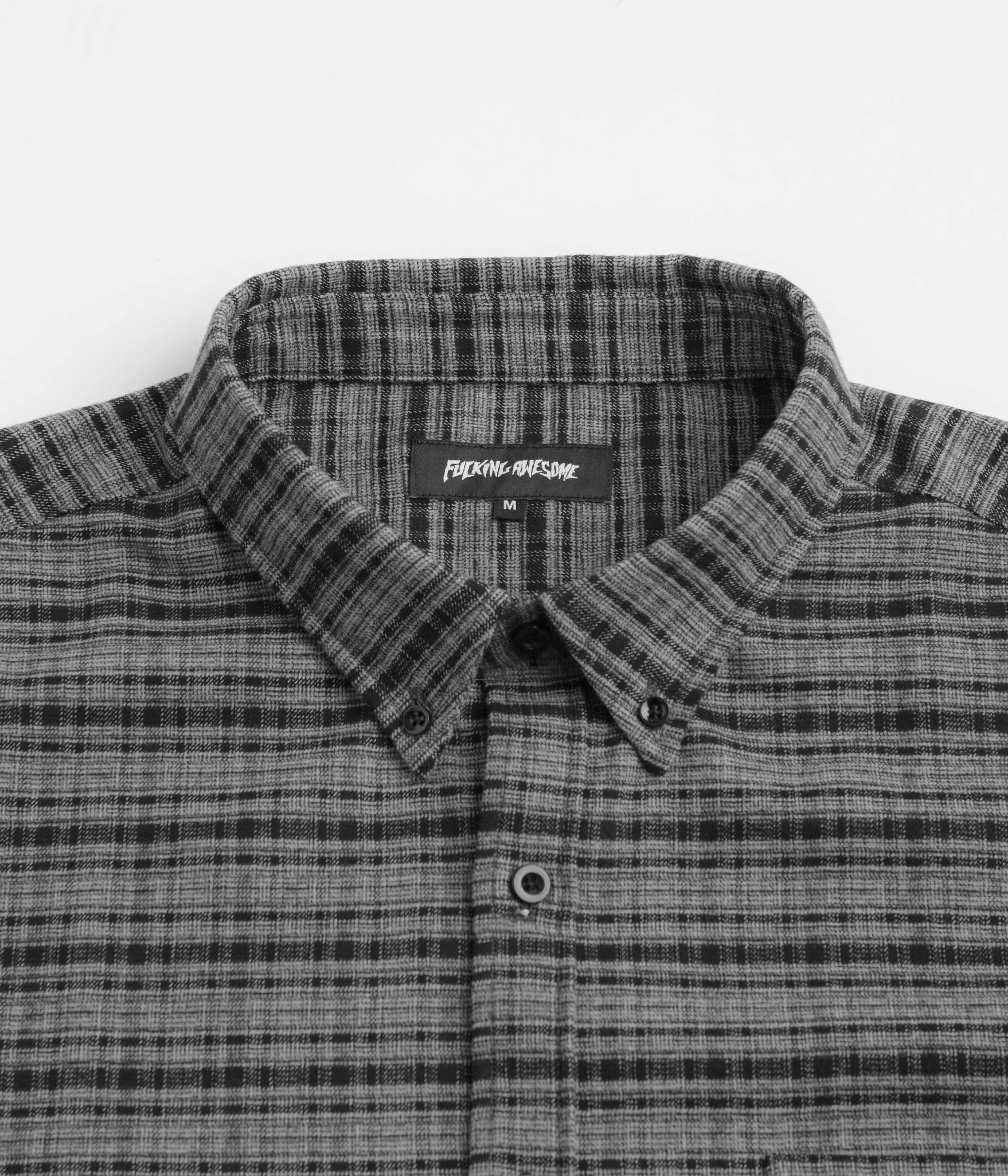 Ventilated Back formal dinner Fucking Awesome Blake's Short Sleeve Shirt - Grey