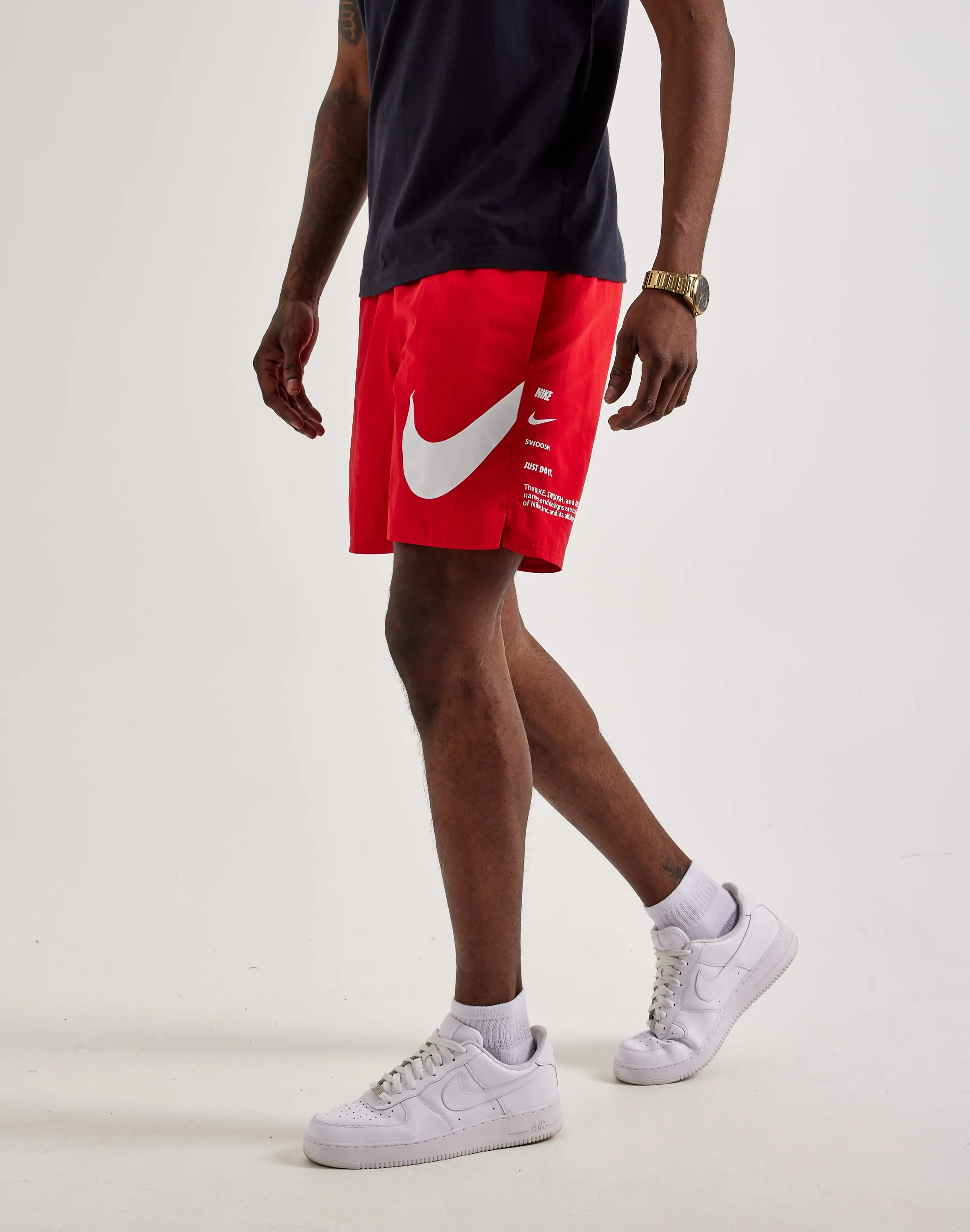 Nike Swim 7" Volley Shorts ReinforcedHems Sharp Line