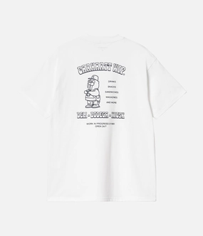 Carhartt WIP Sandwich T-Shirt Mesh Insert Smooth zipper closure
