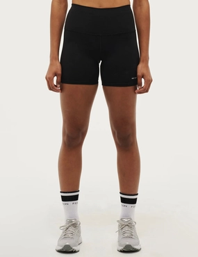 Anti Pilling Technology UV Protection Frequency 5" Bike Short - Black