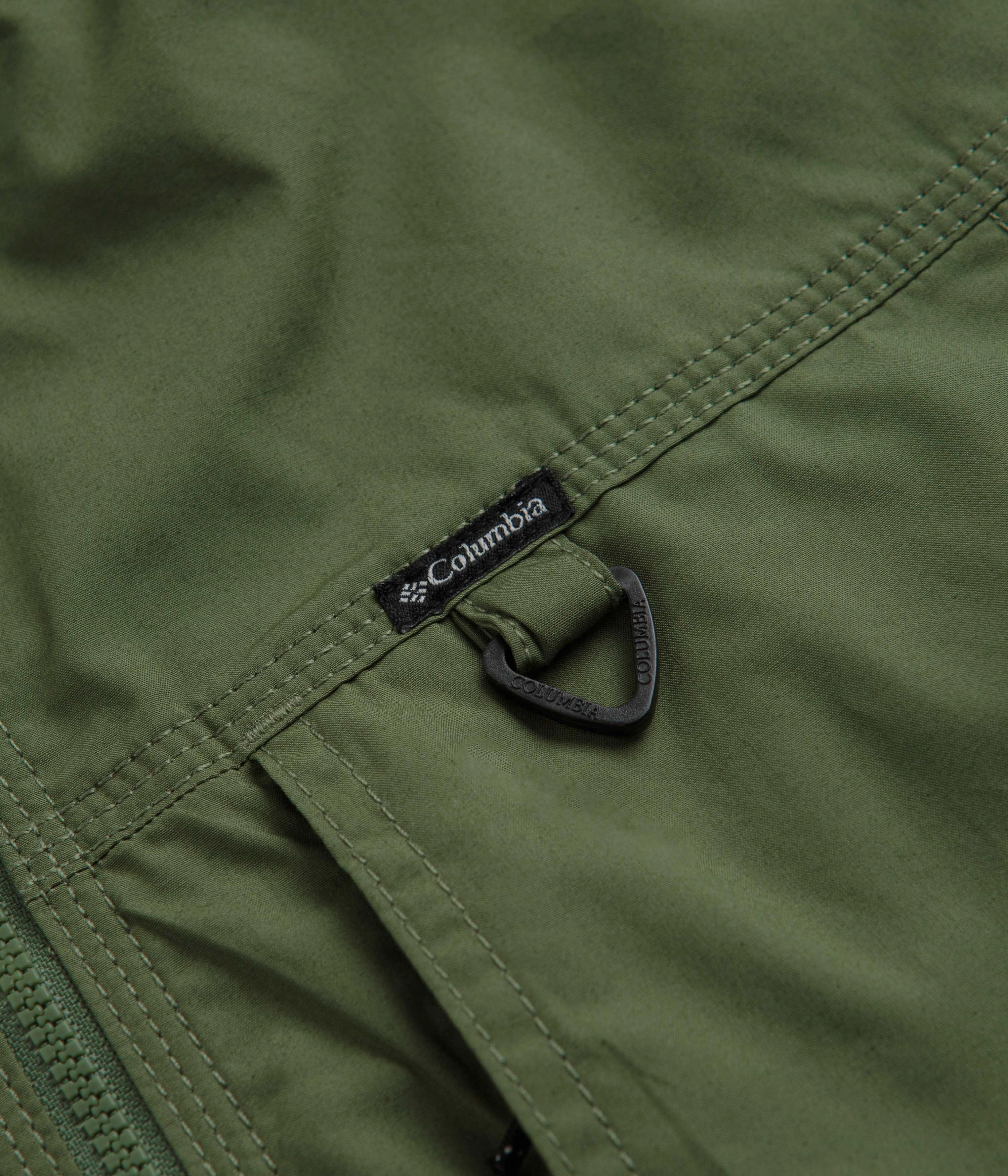 Double Layered Edging Rugged Protection Columbia Landroamer Cargo Vest - Canteen