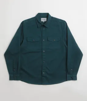 Carhartt Santa Fe Shirt - Deep Lagoon Special Occasion Resort Wear