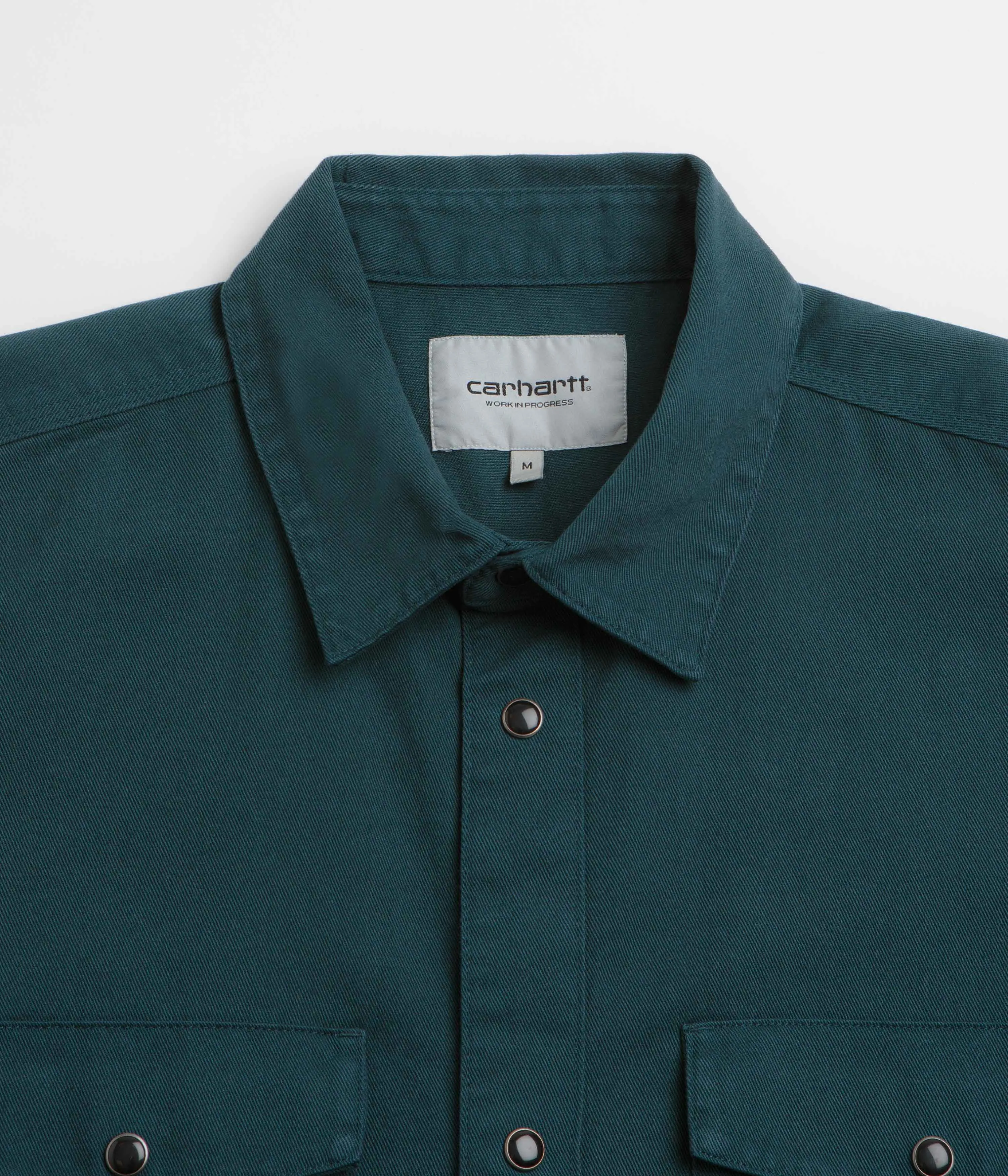 Carhartt Santa Fe Shirt - Deep Lagoon Formal Elegance