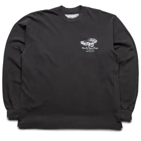 short size Unisex Option One Of These Days Tire Service L/S Tee - Washed Black