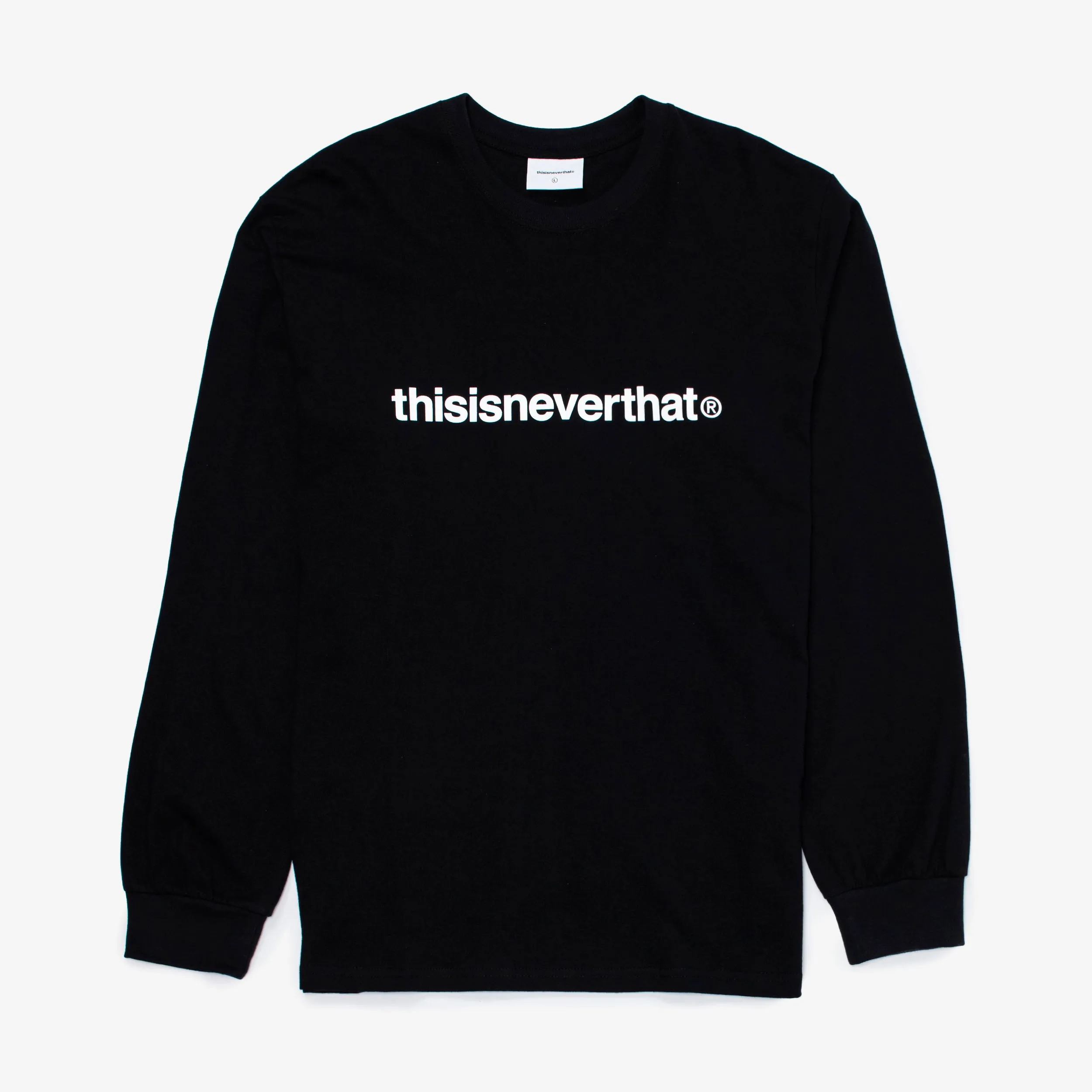 T-Logo Long Sleeve Tee Sweat Wicking short size