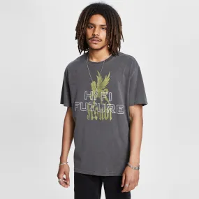 FadeResistant Dye Travel Proof HIGH HORSE KASH SS TEE - GREY