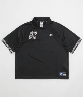 cycling venue Nike SB Jacquard Jersey - Black / Black / White