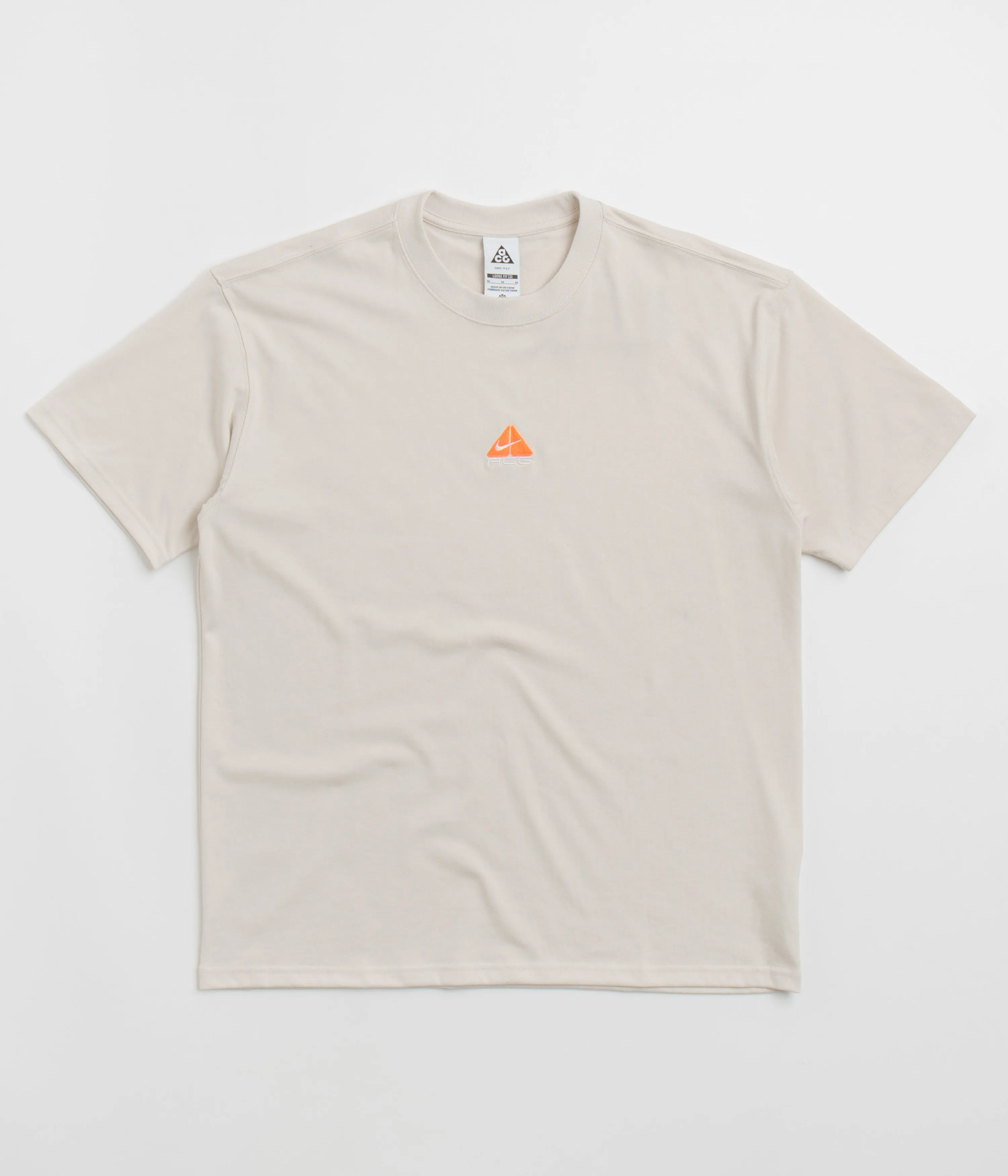 restaurant hook and eye closure Nike ACG Lungs T-Shirt - Light Orewood Brown