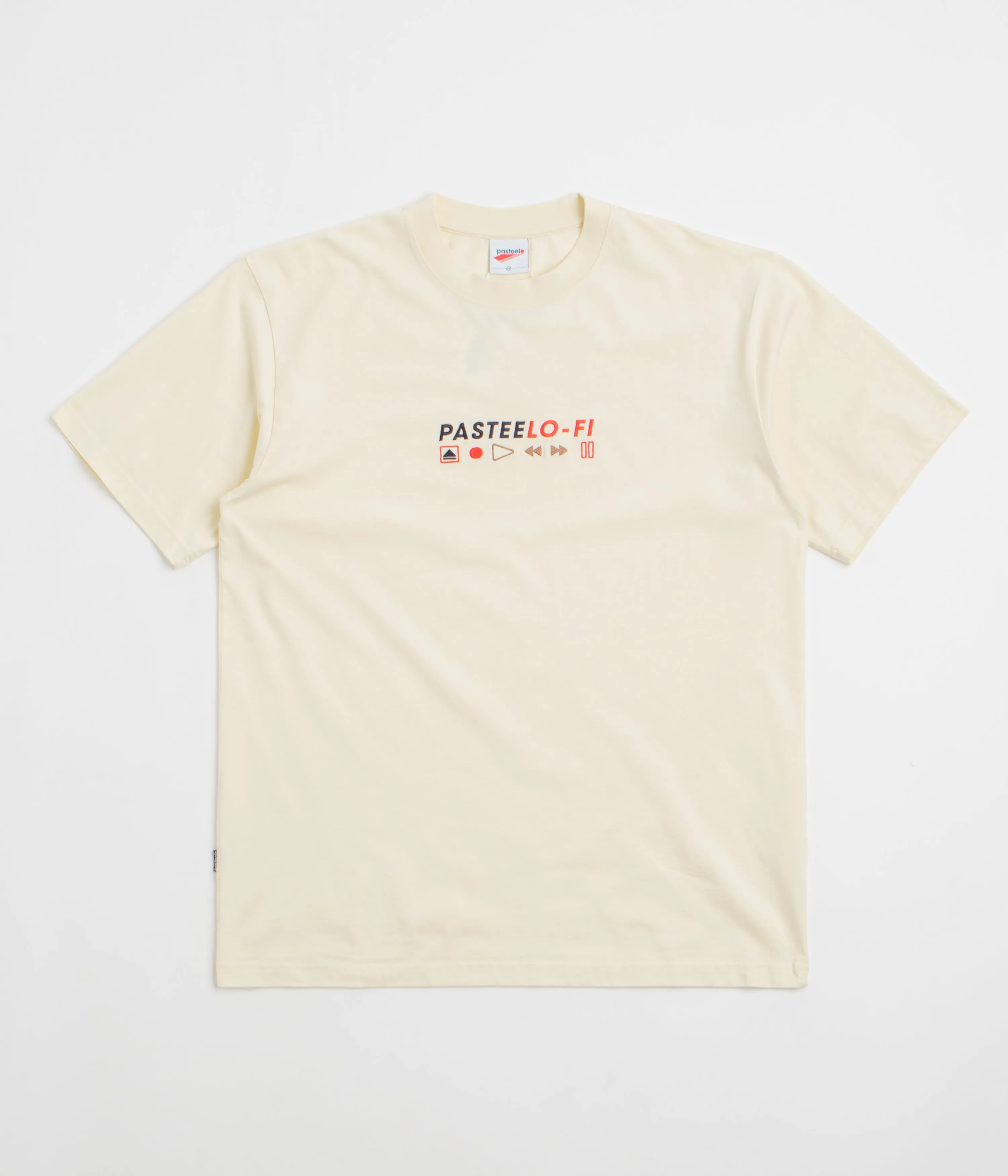 Airflow Enhanced Back Panel Pasteelo Lo-Fi T-Shirt - Cream