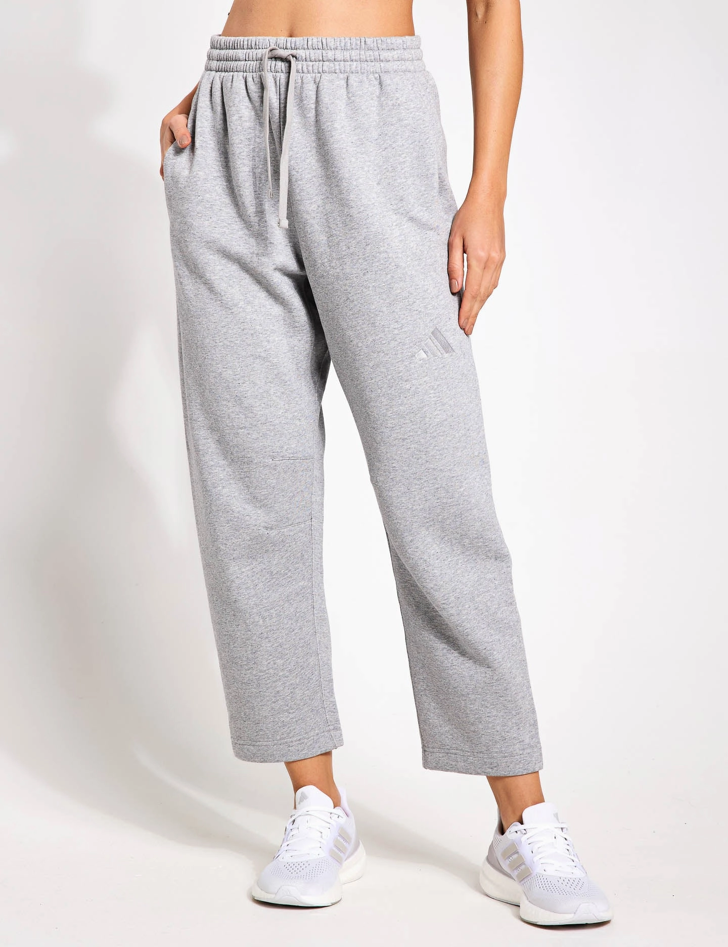 ALL SZN Fleece Barrel Leg Joggers - Medium Grey Heather HeatDissipationFabric