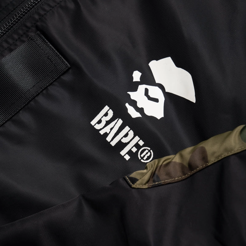 Sport Comfort A Bathing Ape 1st Camo Bomber Jacket - Black