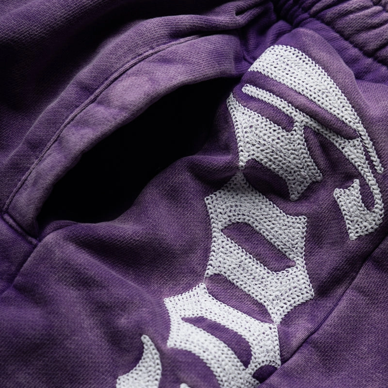 Godspeed New York Courtside Shorts - Grape Wash Urban Fashion