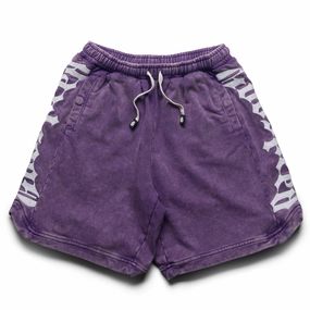 Godspeed New York Courtside Shorts - Grape Wash bodysuit Hot Day