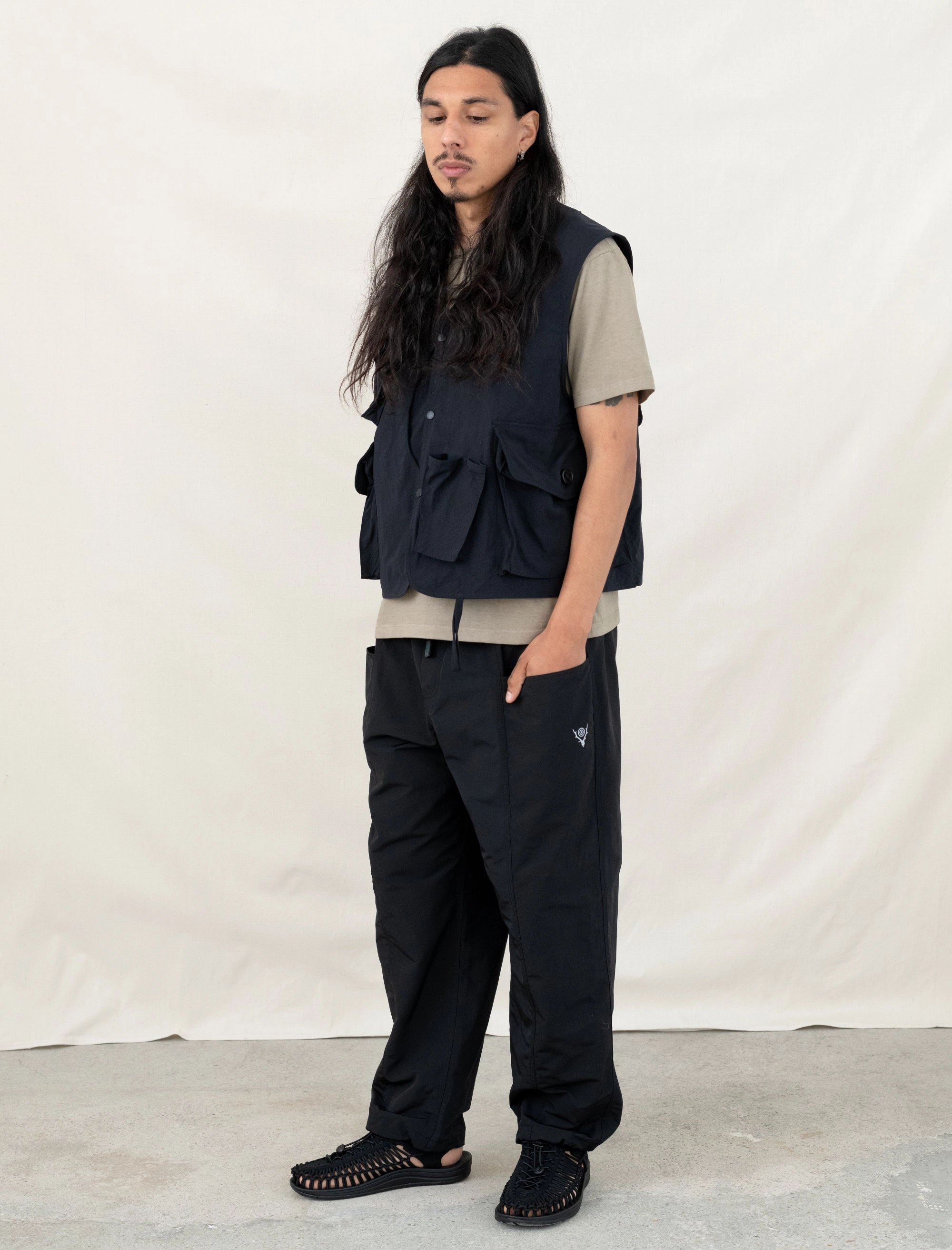 Ultra Soft Brushed Interior Tenkara Vest (Black)