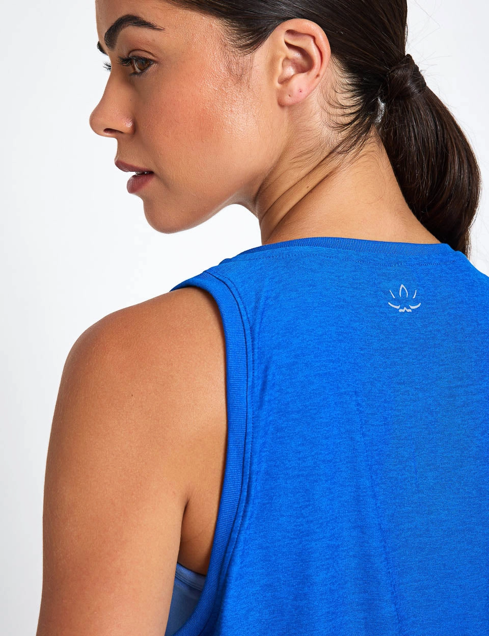 Maneuverable Airflow channels Featherweight Rebalance Tank - Court Blue Heather